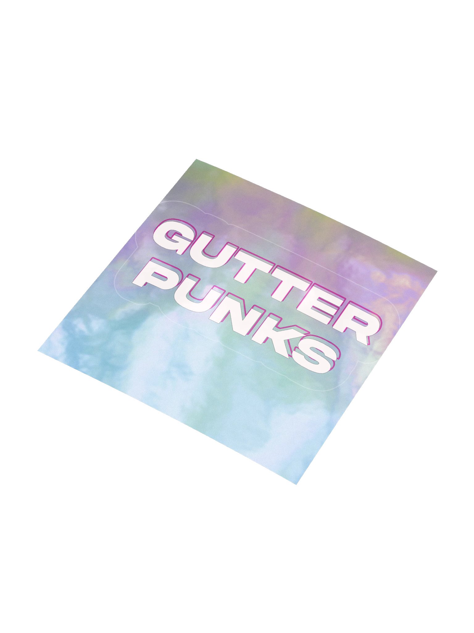 Gutter Punk Chrome Stickers product image (9)