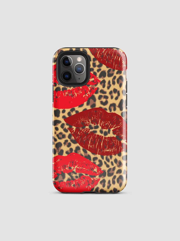 kiss me red i phone case product image (2)