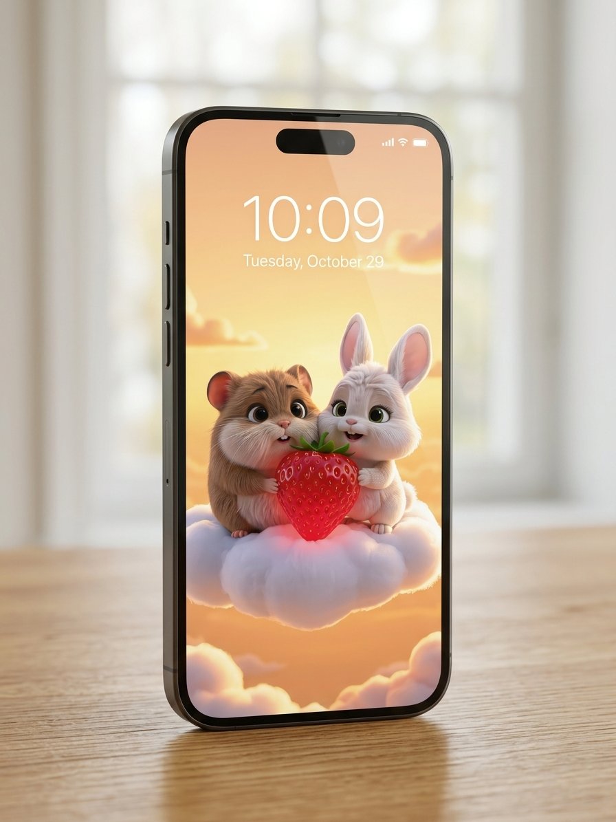 The Floating Hug Wallpaper product image (1)