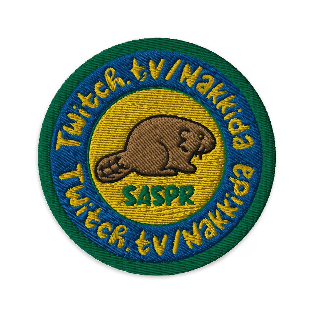 Embroidered SASPR Patch product image (1)