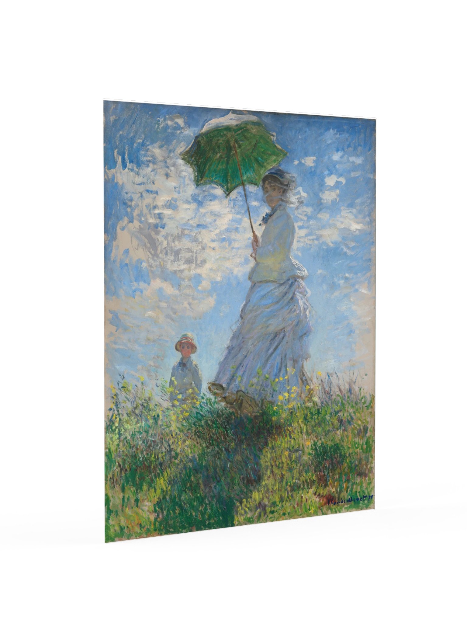 Claude Monet, Woman with a Parasol (1875) Fine Art Print product image (30)