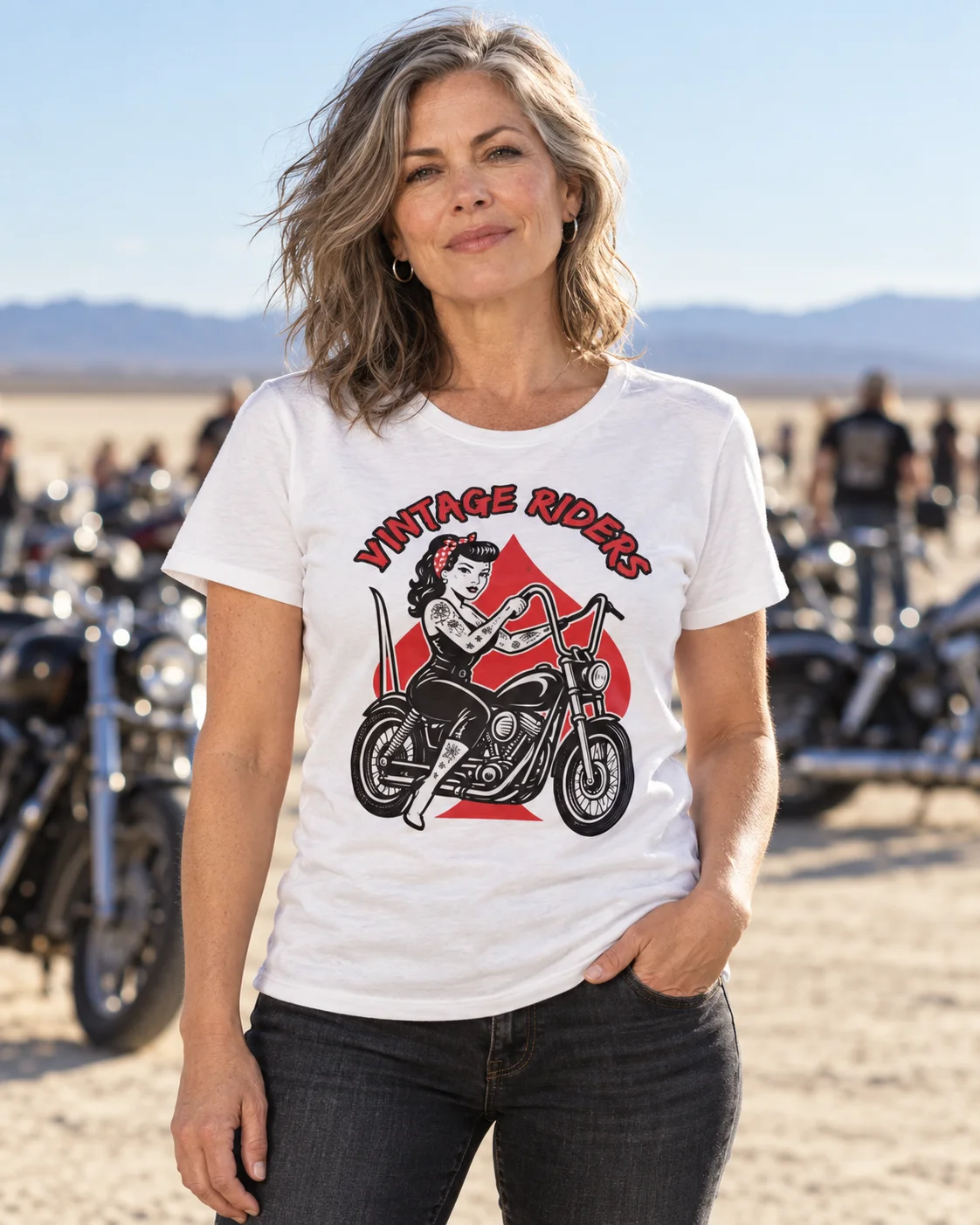 Vintage Pinup — Bella+Canvas Women's Supersoft Relaxed-fit Tee product image (1)