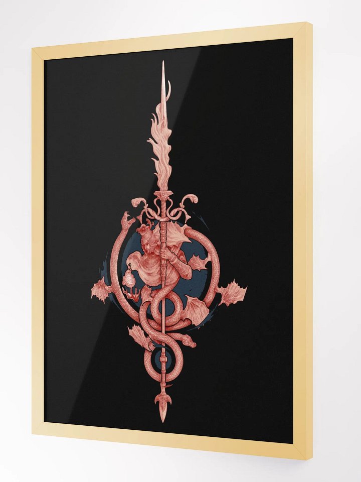 The Impaler — Framed Poster product image (4)