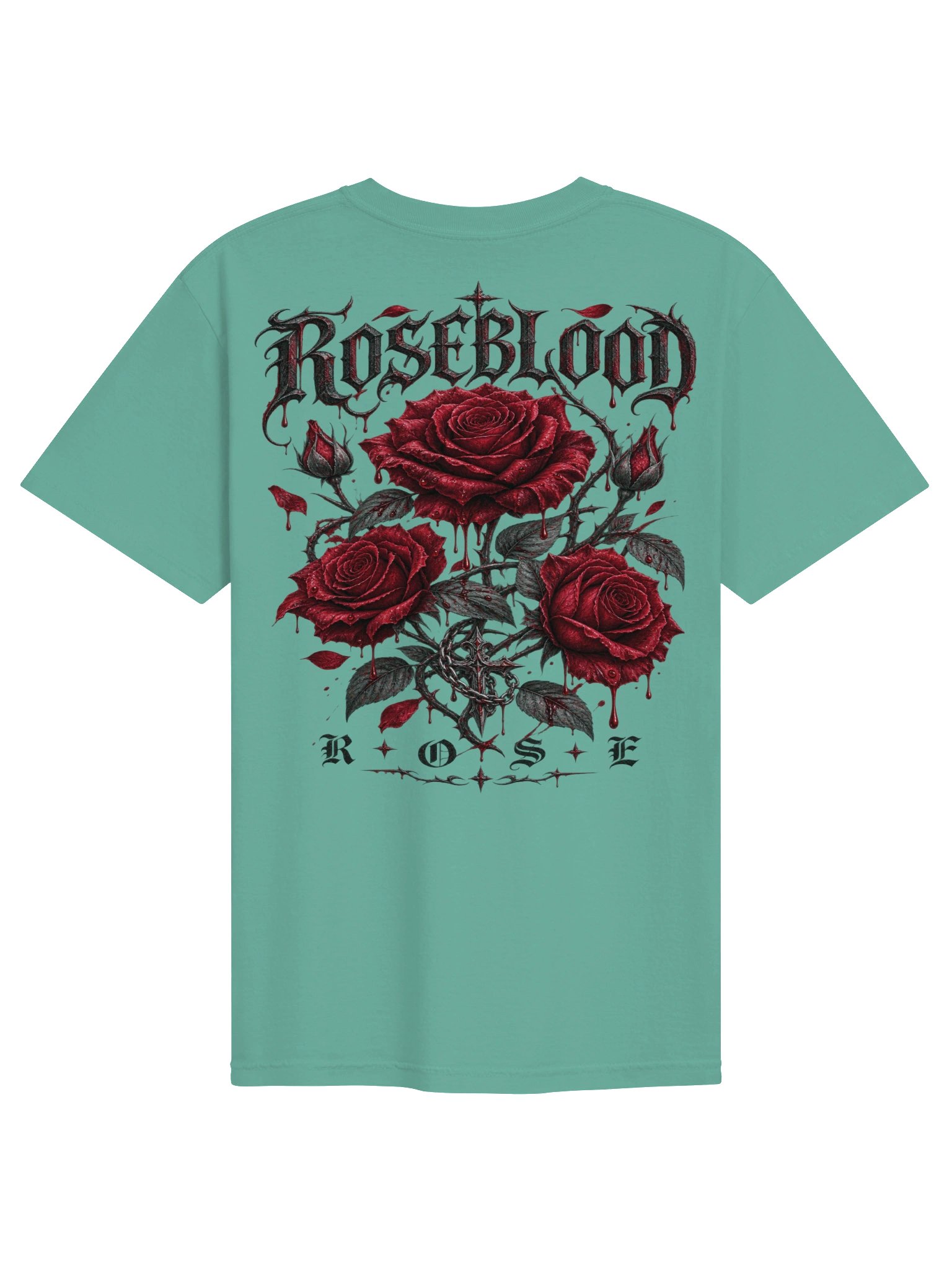 Roseblood Gothic Rose T-Shirt | Dark Romance product image (1)