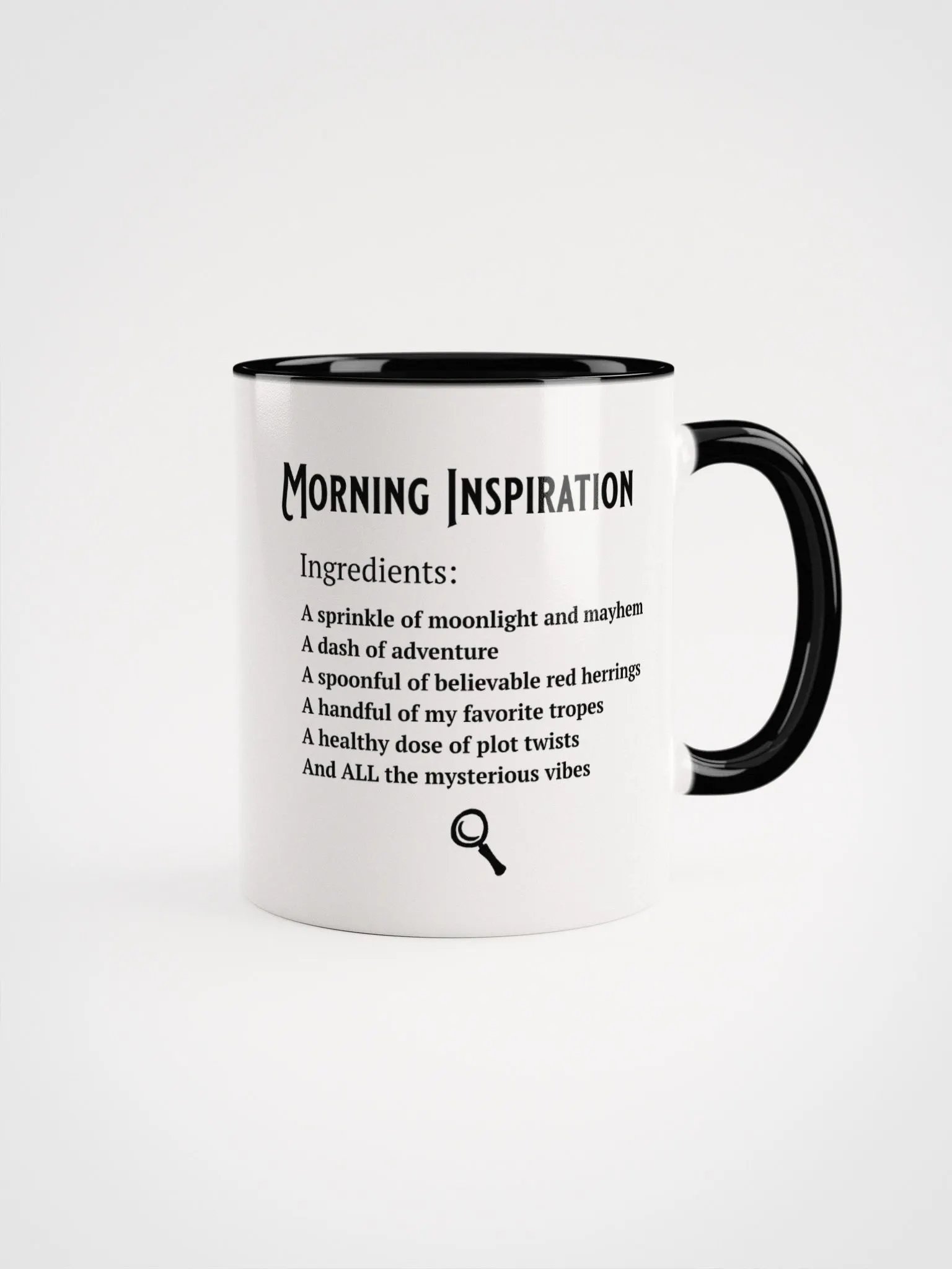 Mystery Author Morning Inspiration Mug product image (1)