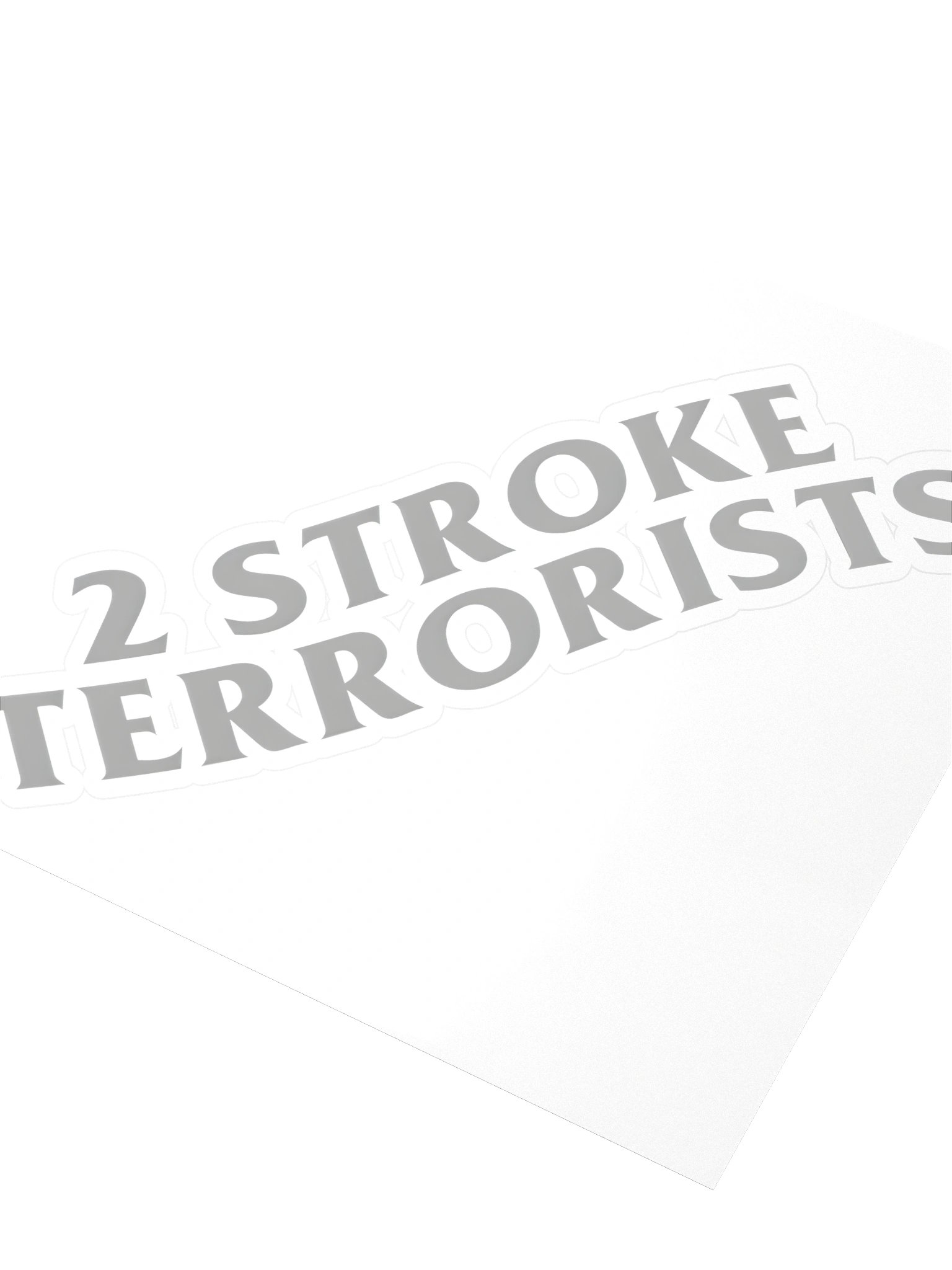2 STROKE TERRORISTS STICKER product image (1)