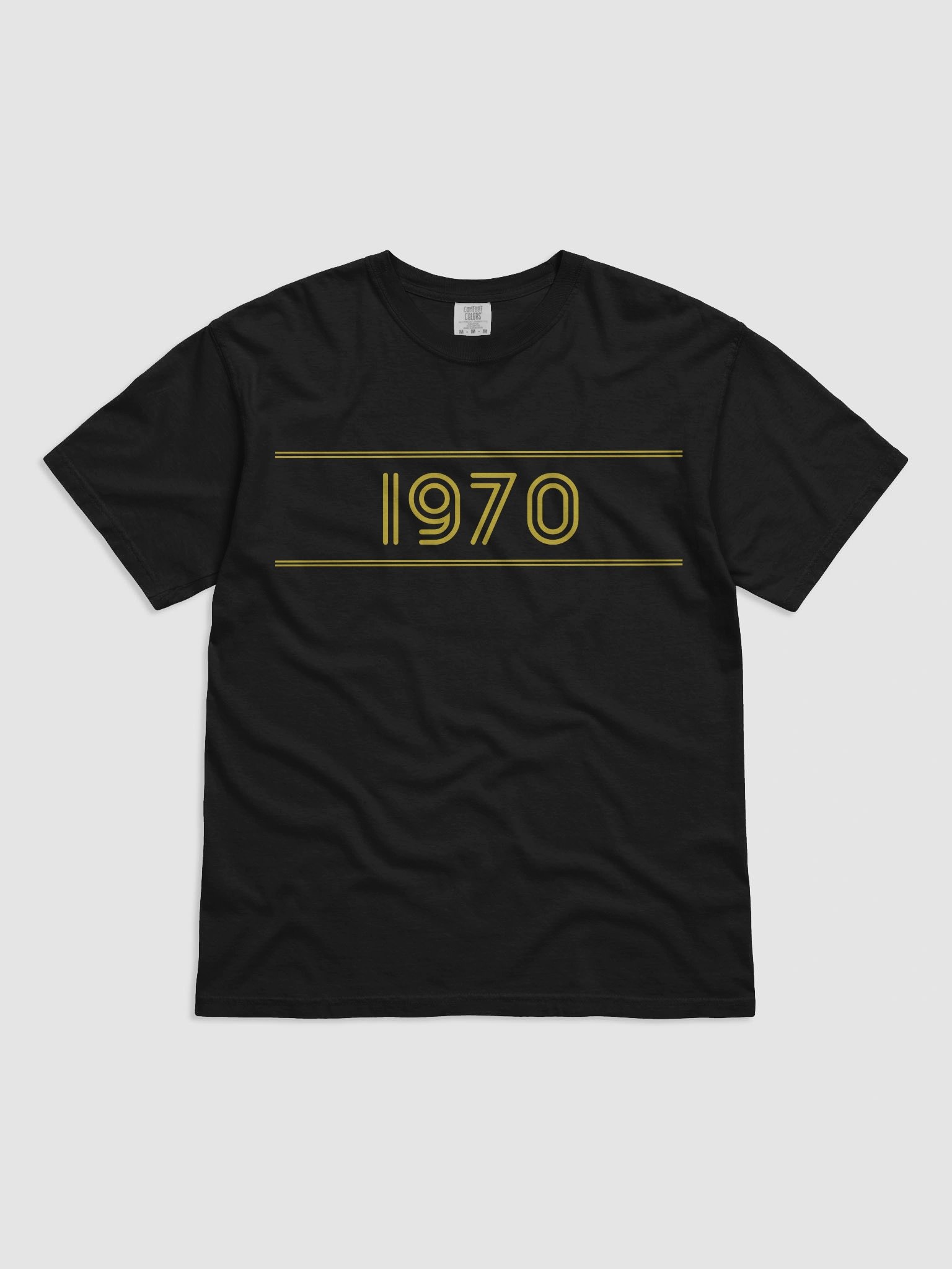 1970 Retro Monochrome Unisex T-Shirt product image (1)