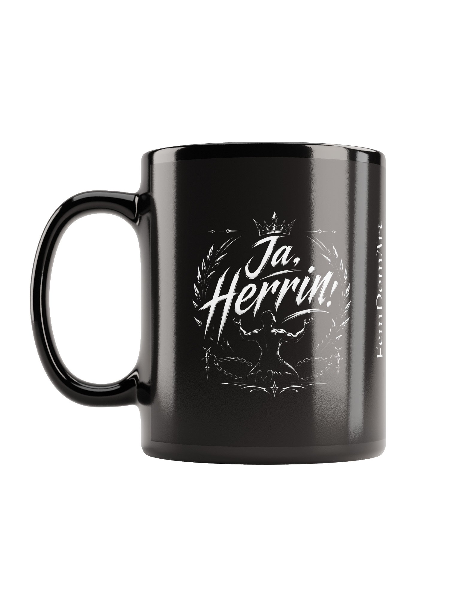 Ja, Herrin! – Geboren, um zu dienen | Dominante Statement-Tasse product image (2)