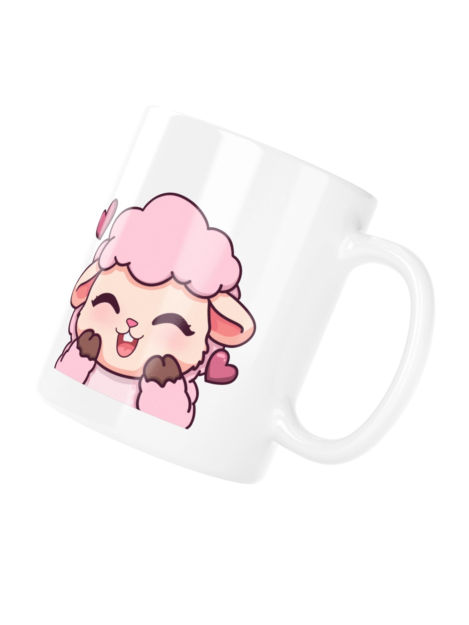 Sheep hearts and hugs on a mug product image (10)