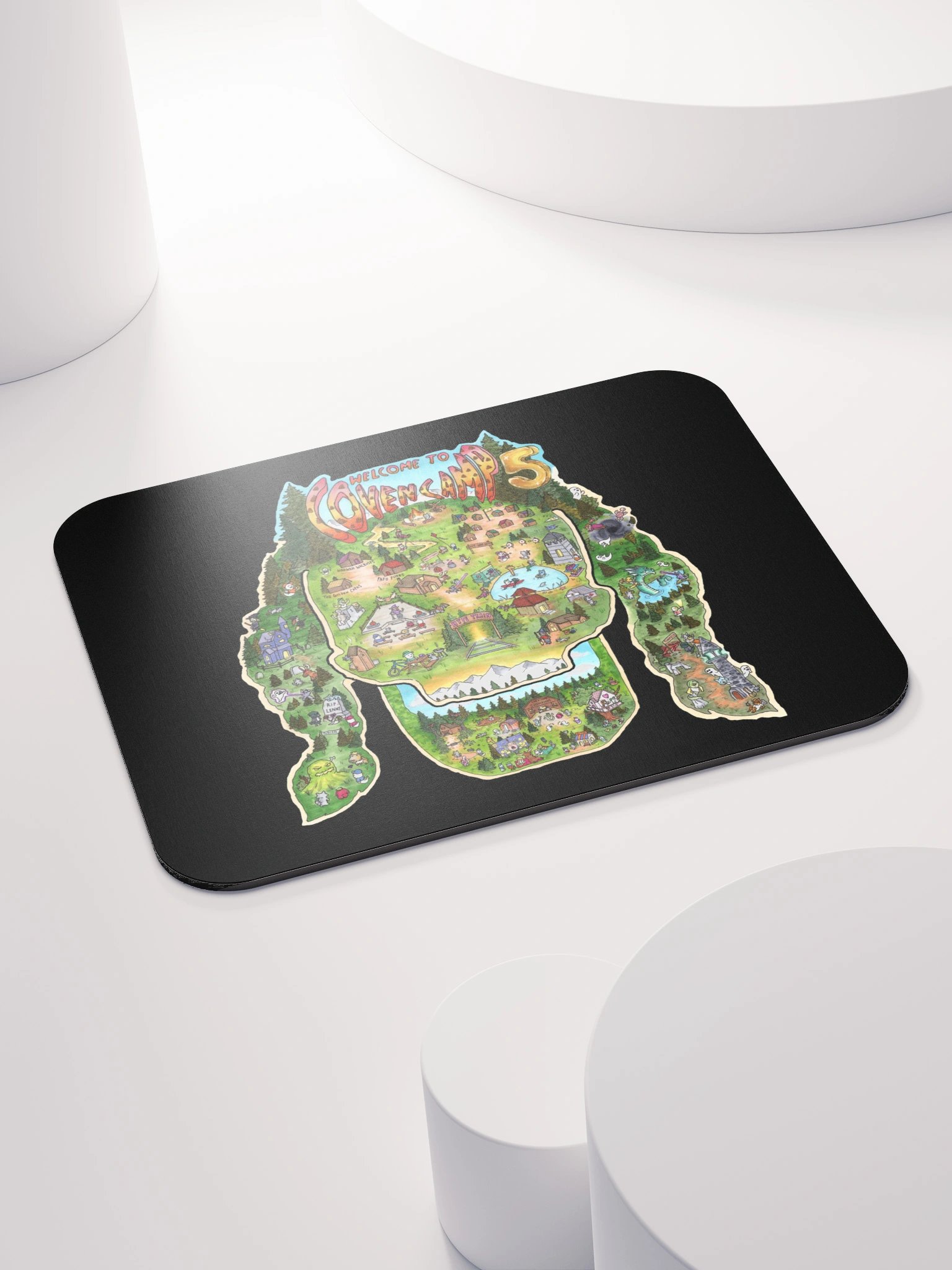 Coven Camp Map 26 Mousepad product image (4)