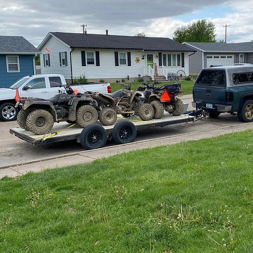 When you can’t take the Jeep out, take the quads out. I hydrolocked mine trying to save the stepkid after he got stuck in the...