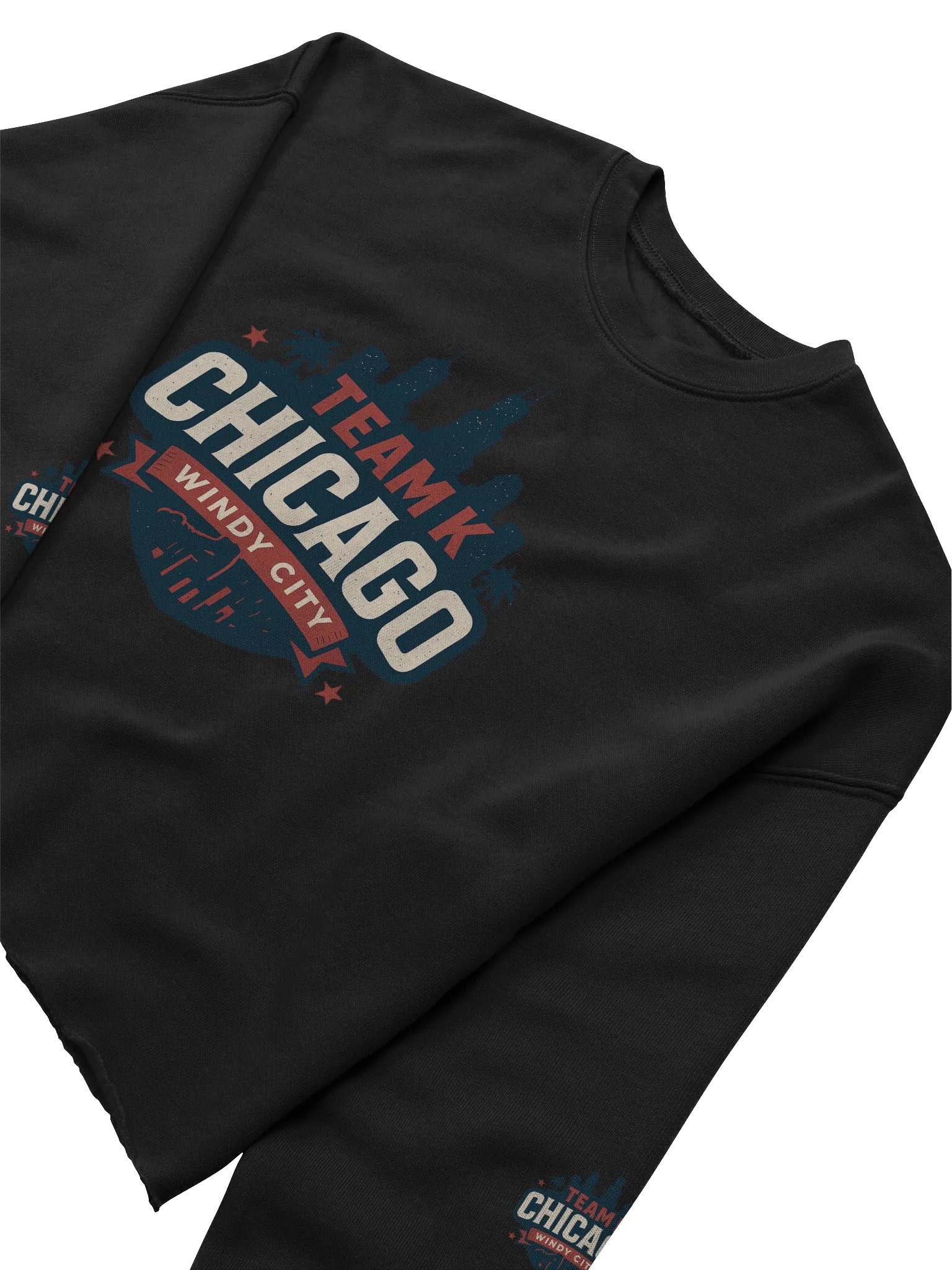 Team K Chicago Crop Sweatshirt product image (5)