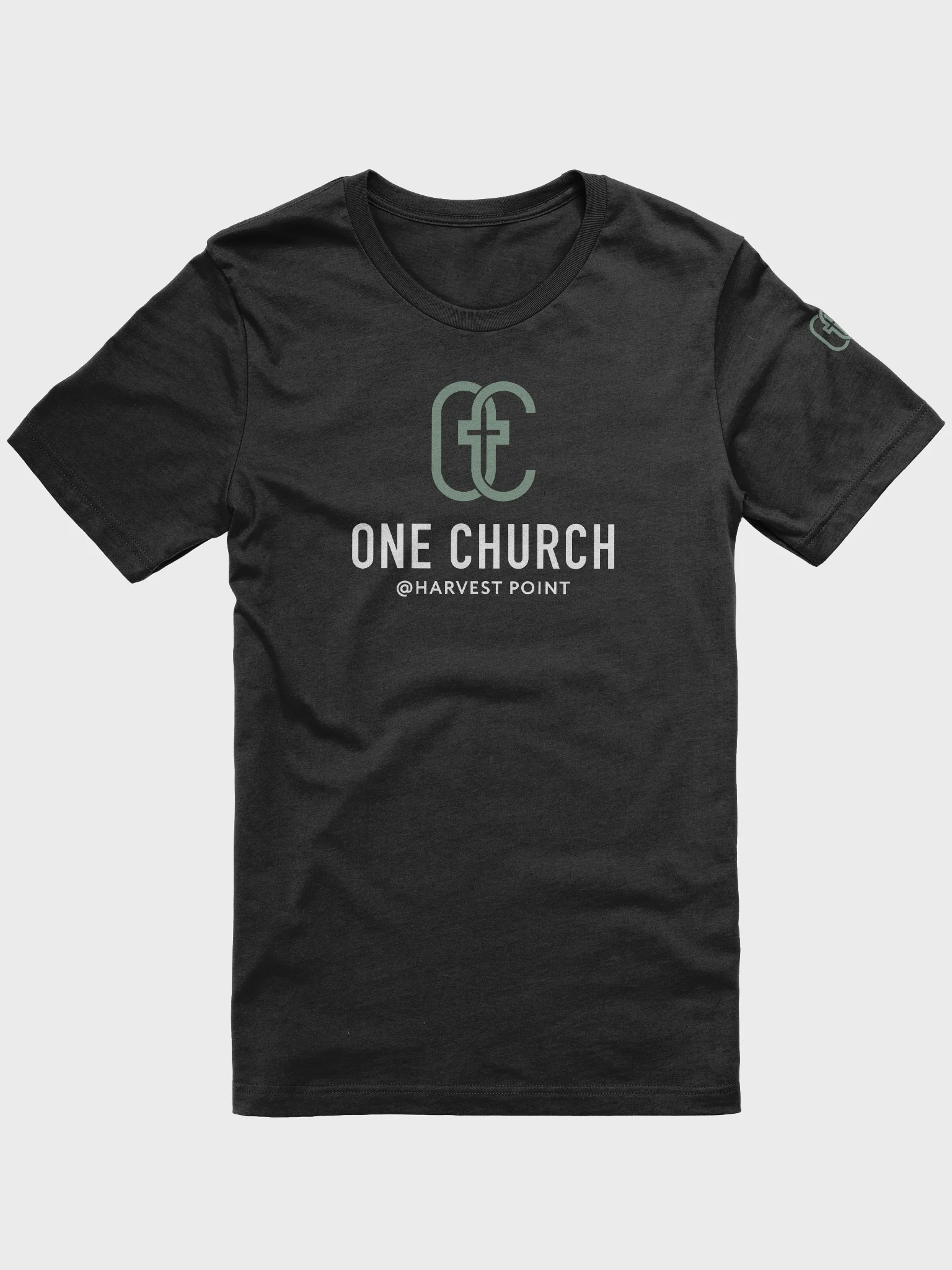 One Church at Harvest Point 3 logo T shirt product image (1)