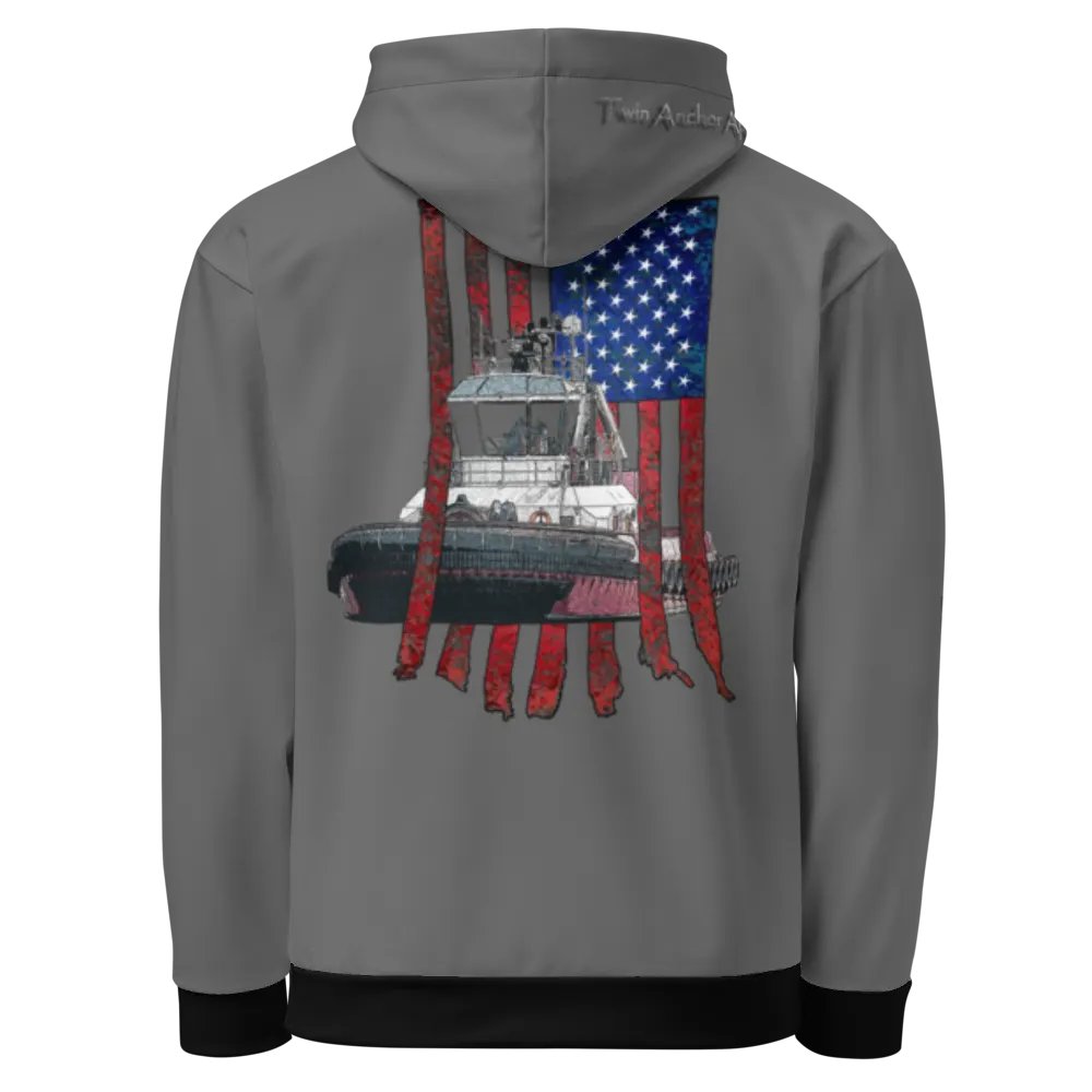 AF & Tug Athena (Gray) – Performance Marine Wear | Twin Anchor Apparel North Current Line product image (5)