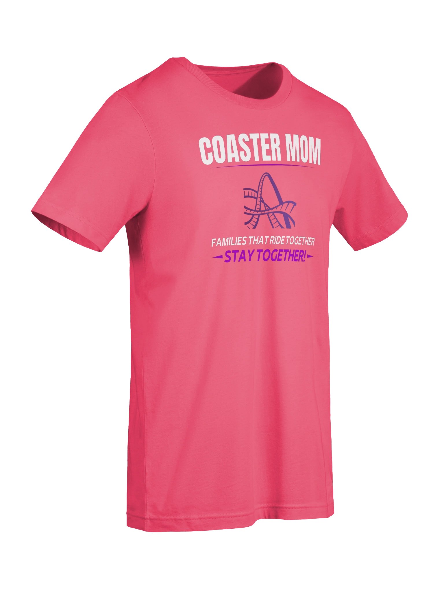 Roller Coaster Mom Theme Park Tee product image (17)
