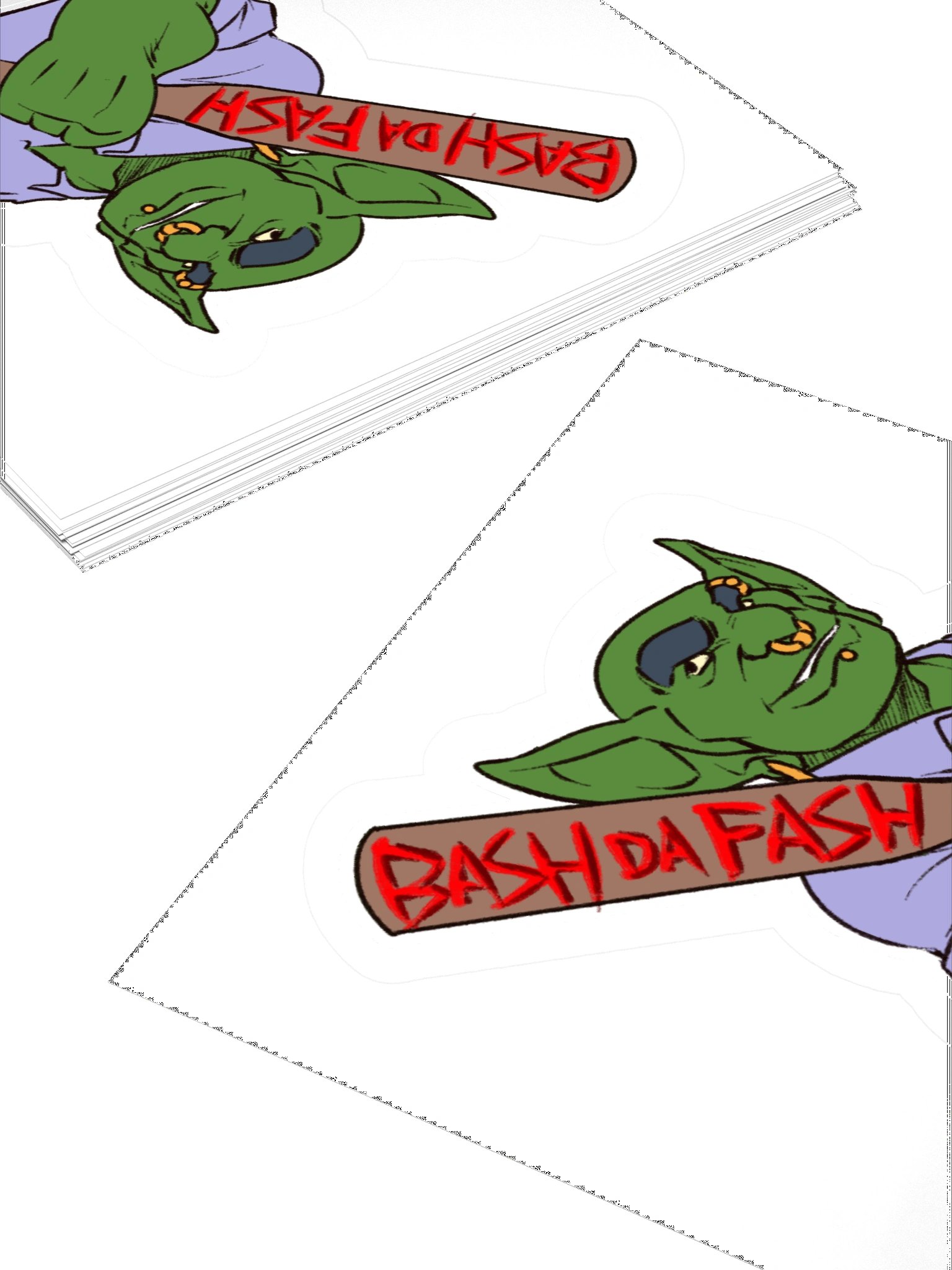 Bash Da Fash Sticker product image (11)
