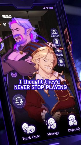 is this otome game SELF-AWARE? 🤨 

#datingsim #vtuberclips #fujoshi #lads #parody
