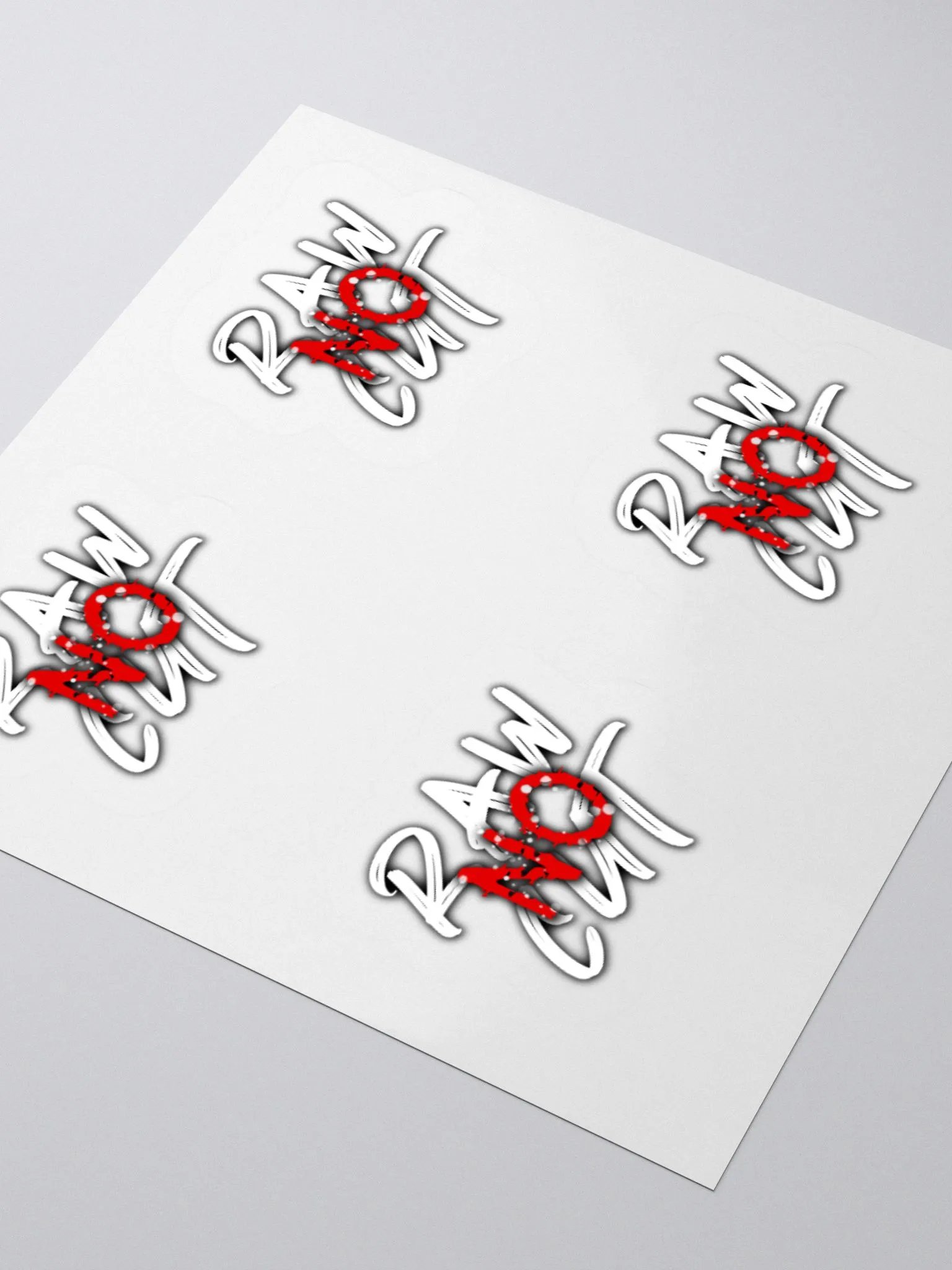 Raw No Cut Sticker Sheet product image (5)