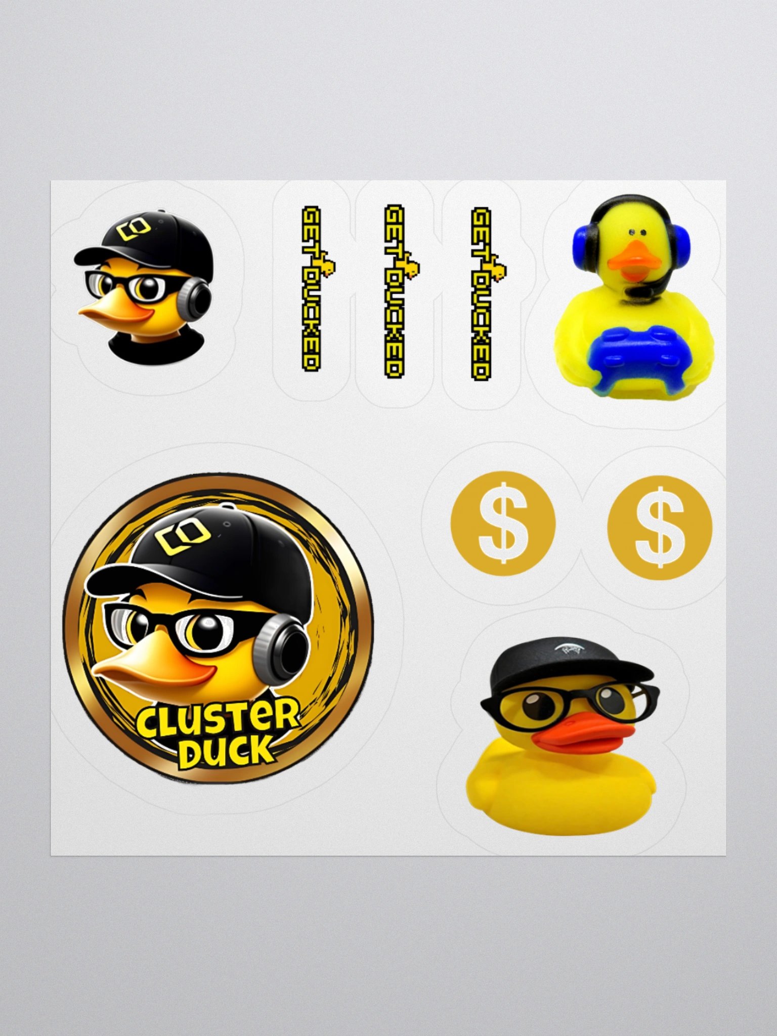 OG Set Cluster Duck STICKERS product image (1)
