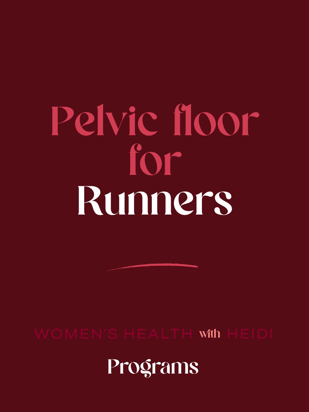 Pelvic floor for Runners product image (1)