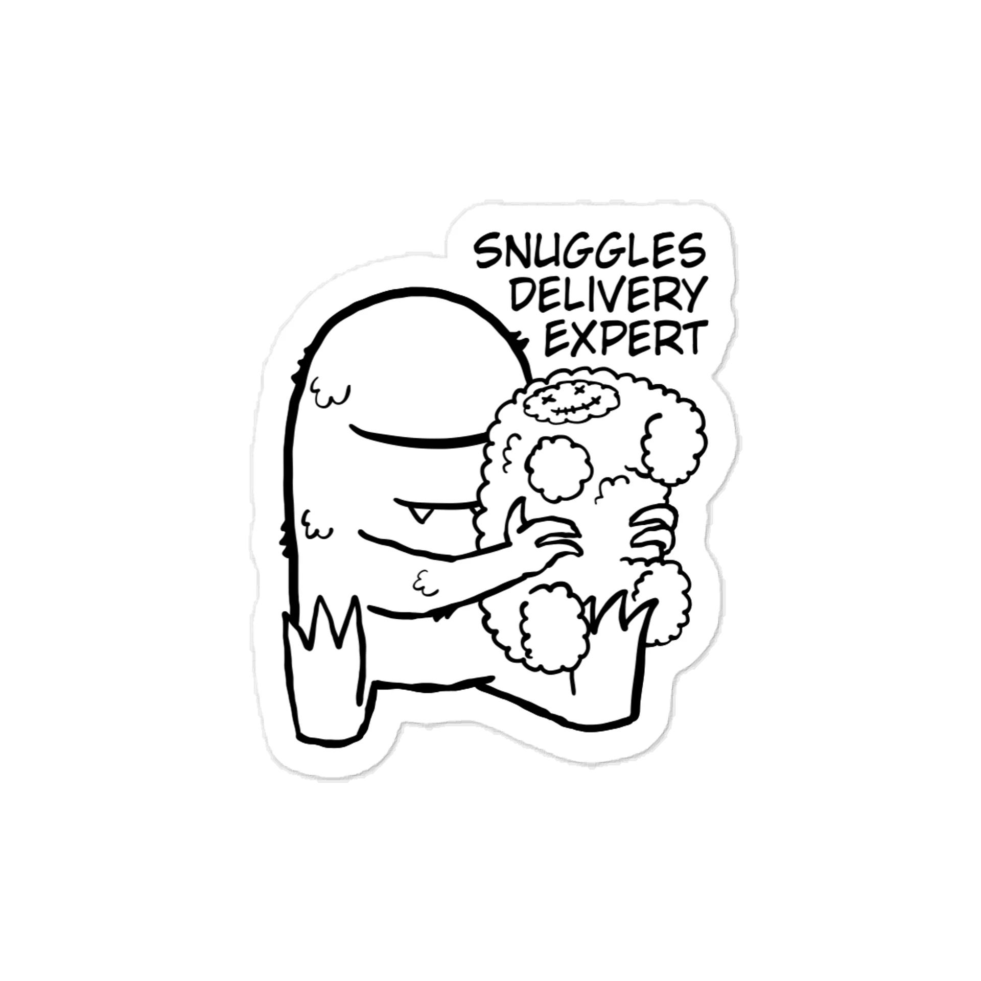 Snuggles Delivery Expert Sticker product image (1)