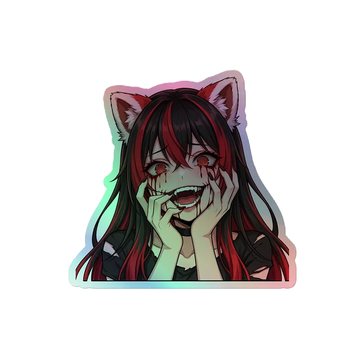 "Corrupted" Holographic Sticker product image (2)