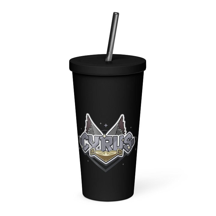 Cyrus Logo Insulated Tumbler product image (1)