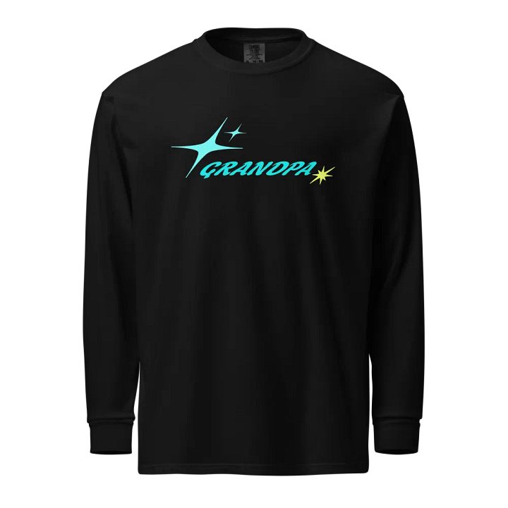 Grandpa Starburst Vintage Long Sleeve Shirt product image (1)