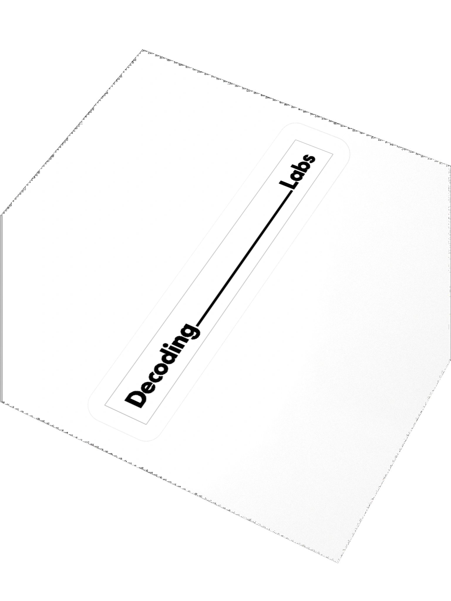 Decoding Labs Signature Stickers - Black product image (10)