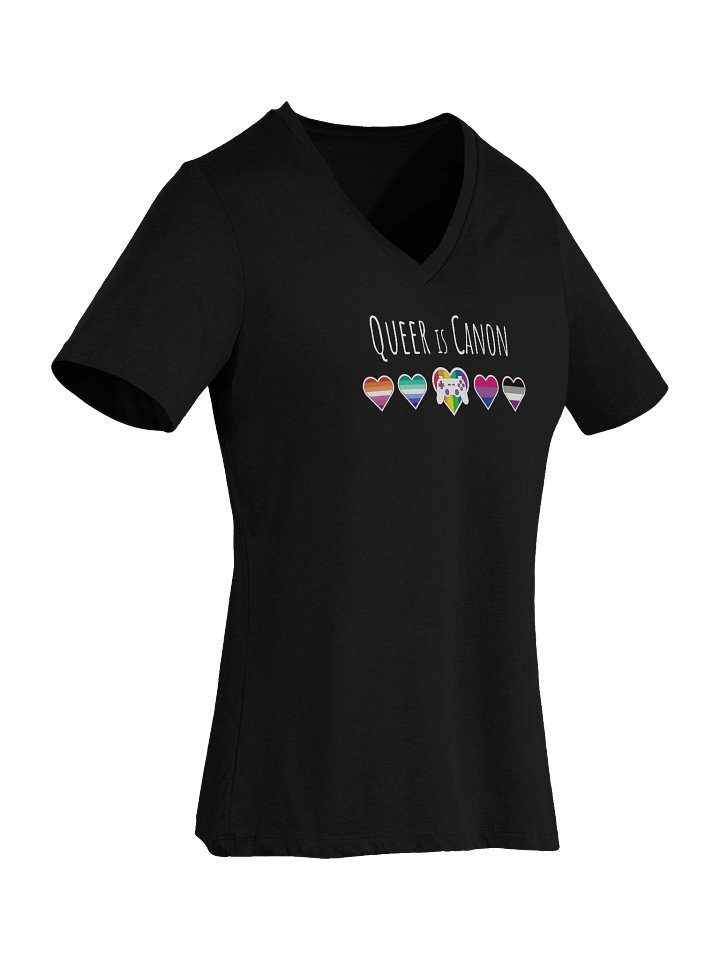 Queer is Canon V-Neck – Orientation Pride Set product image (2)
