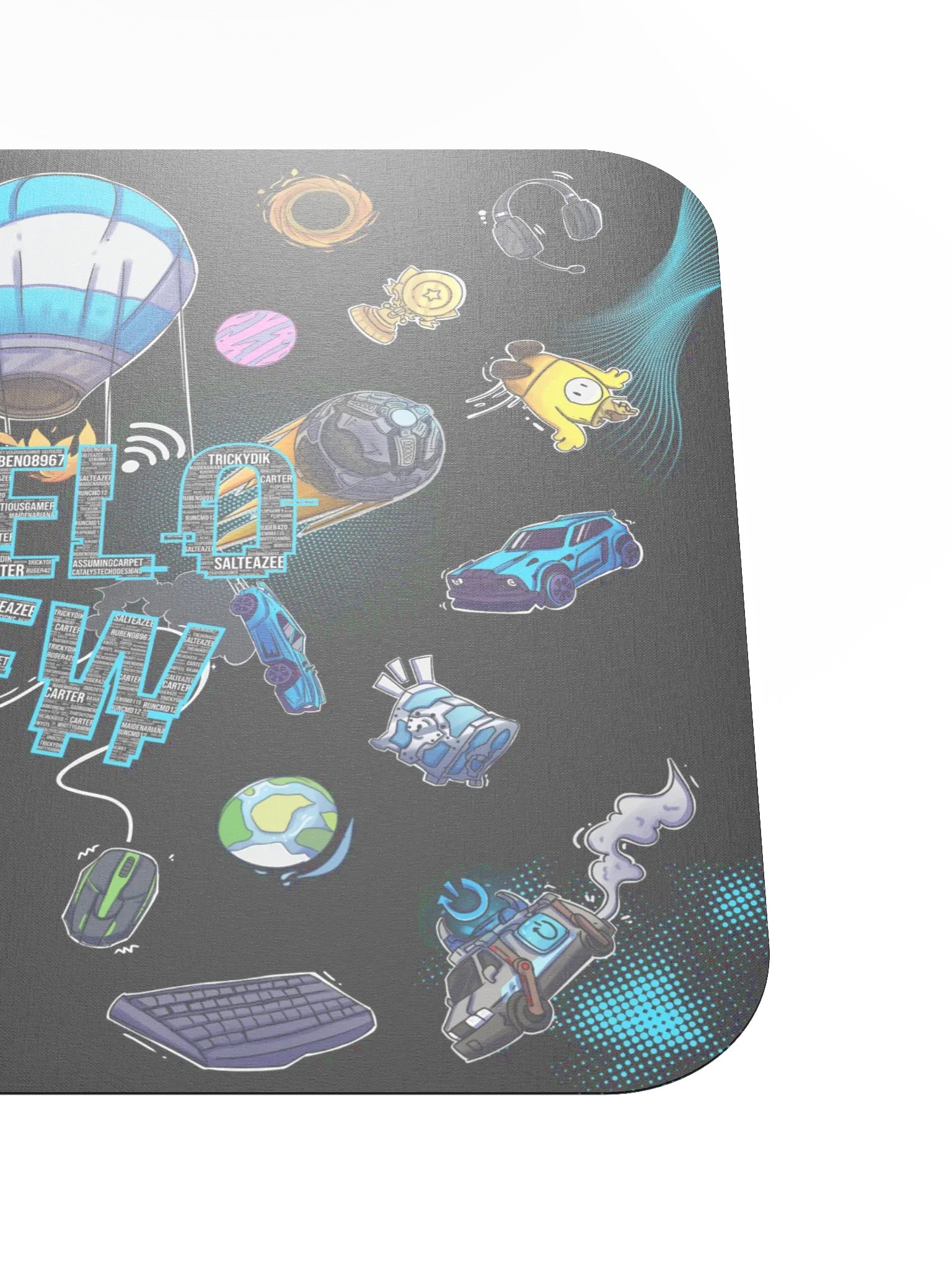 #MELOtober 2024 Personalized MELO CREW Chaos - Mouse Pad | #MadeByMELO product image (8)