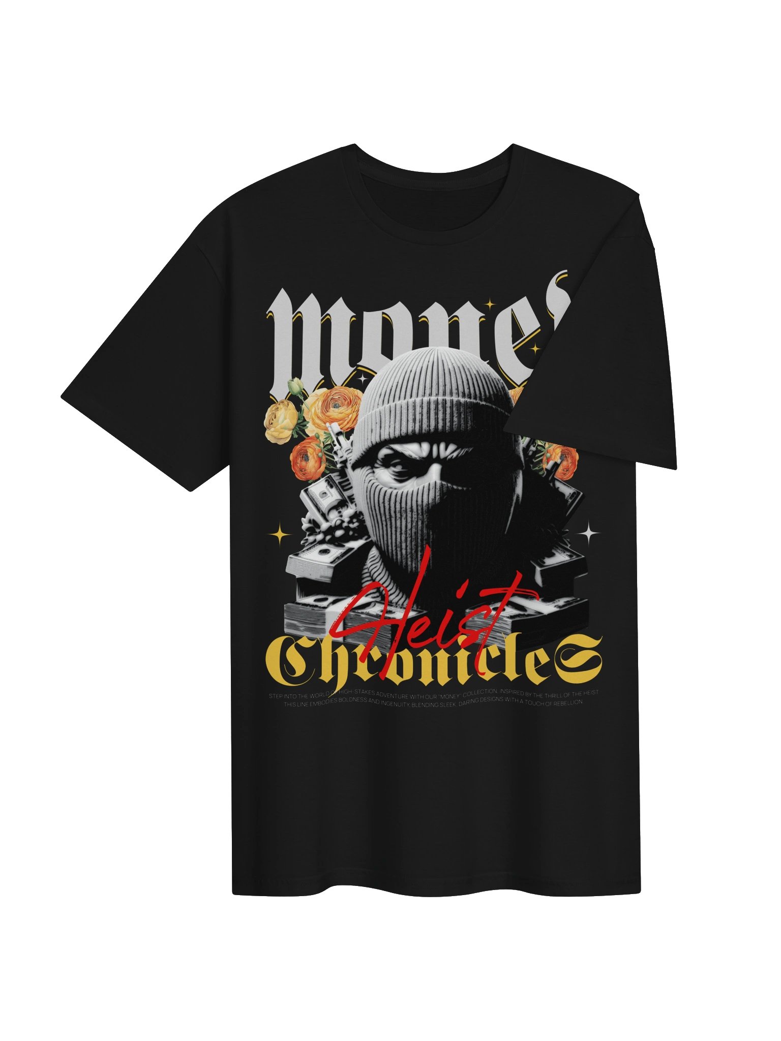 Money Heist Chronicles Balaclava Graphic Unisex Softstyle T-Shirt product image (3)