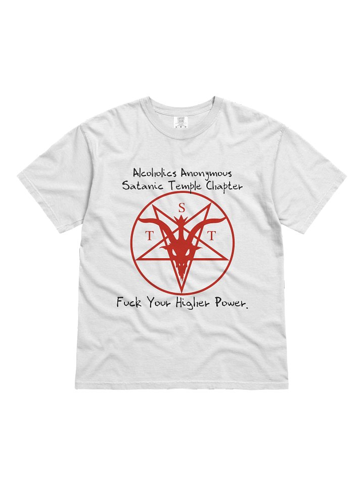 Alcoholics Anonymous Satanic Temple Chapter F*ck Your Higher Power Mug product image (1)
