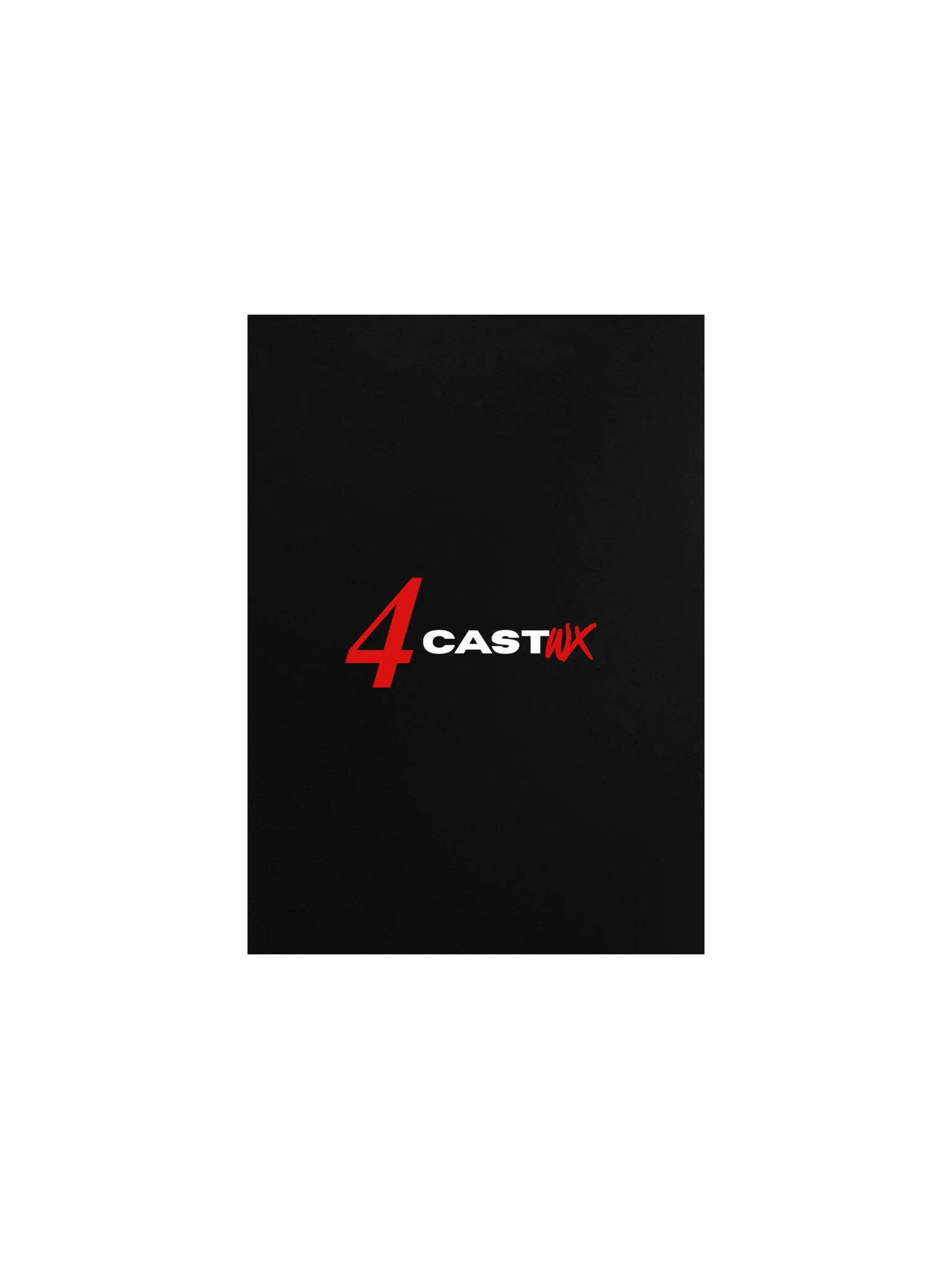 4castwx™ Logo Poster product image (1)