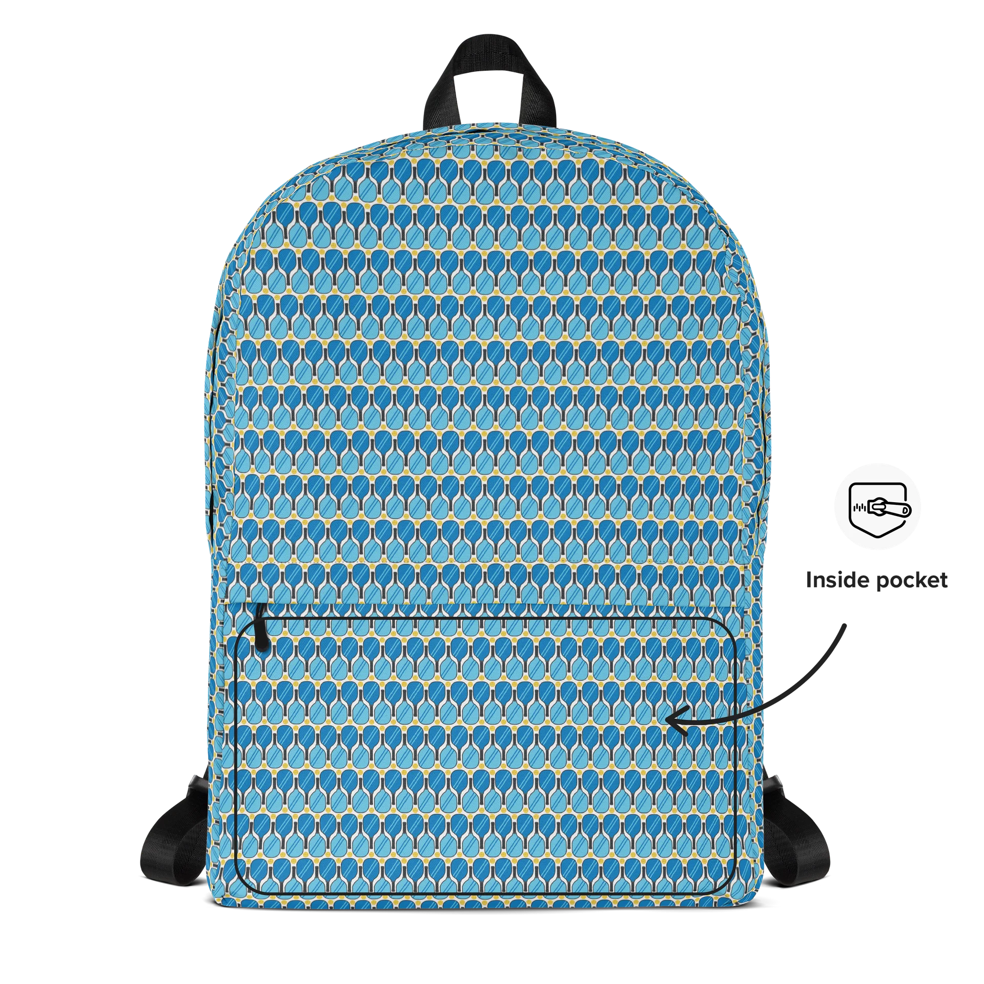Blue Paddles Pickleball Backpack with Pocket product image (5)