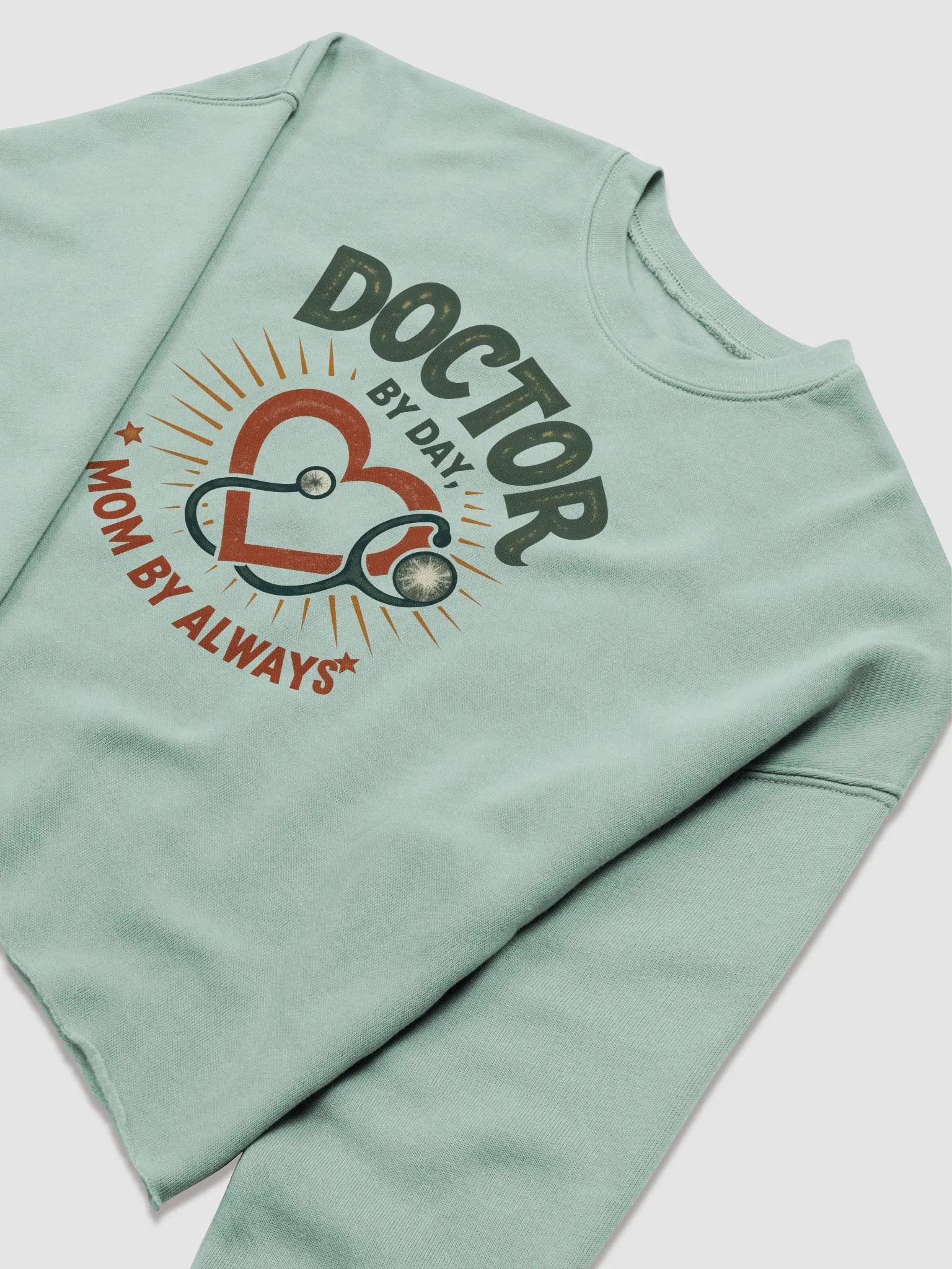 Doctor by day, Mom by Always Fleece Crop Sweatshirt product image (10)