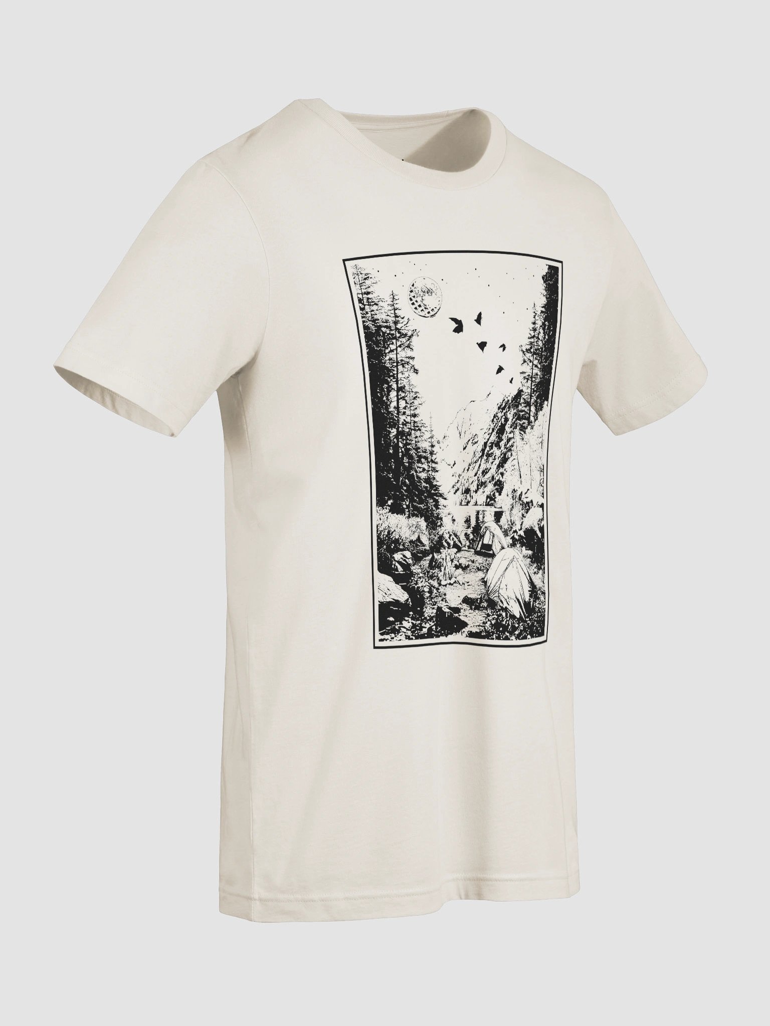 Campers | AshleighEmilia x 24Sleep Collaboration T-Shirt in Black product image (17)