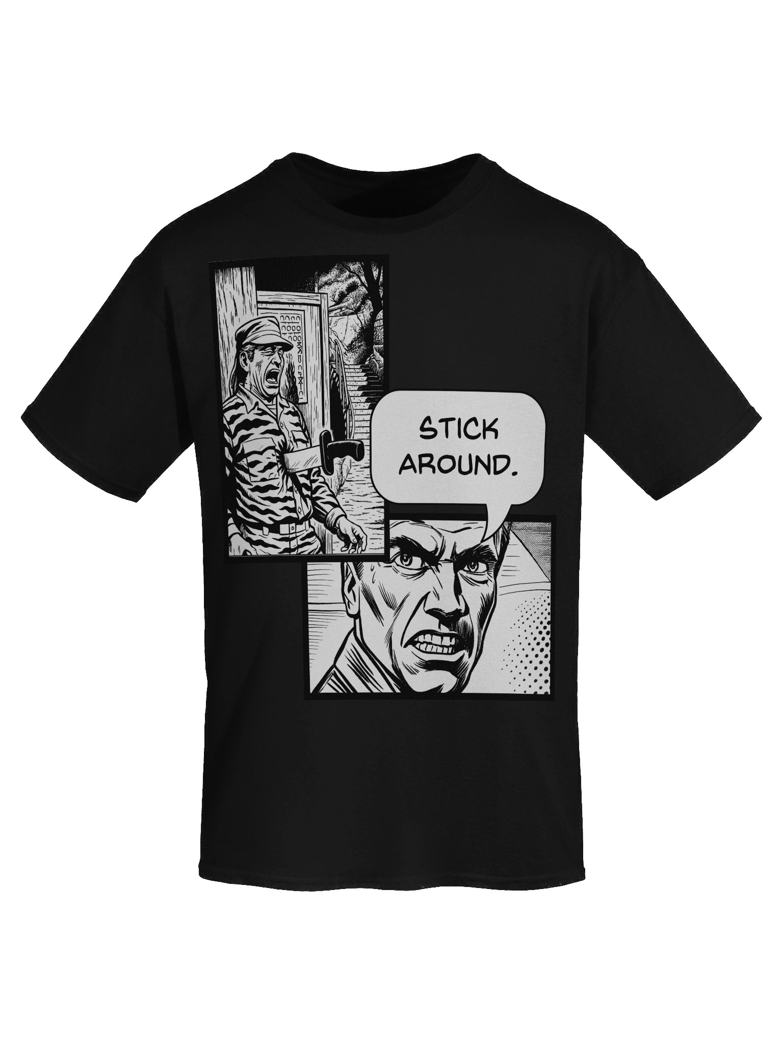 Predator inspired Stick Around Scene Tee product image (7)