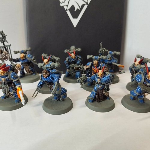 WiP Wednesday and Kontrast journal 2.5
Almost done with the Shugengan Lord, so I've went back to Night Lords for a moment. Fr...