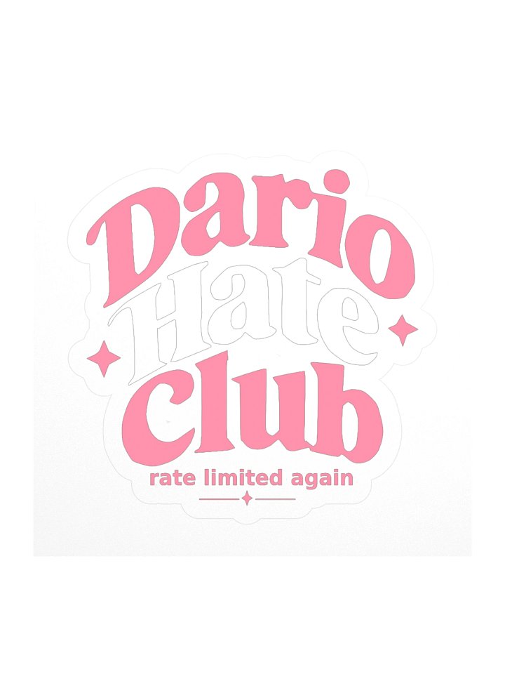 "rate limited again" Sticker product image (1)