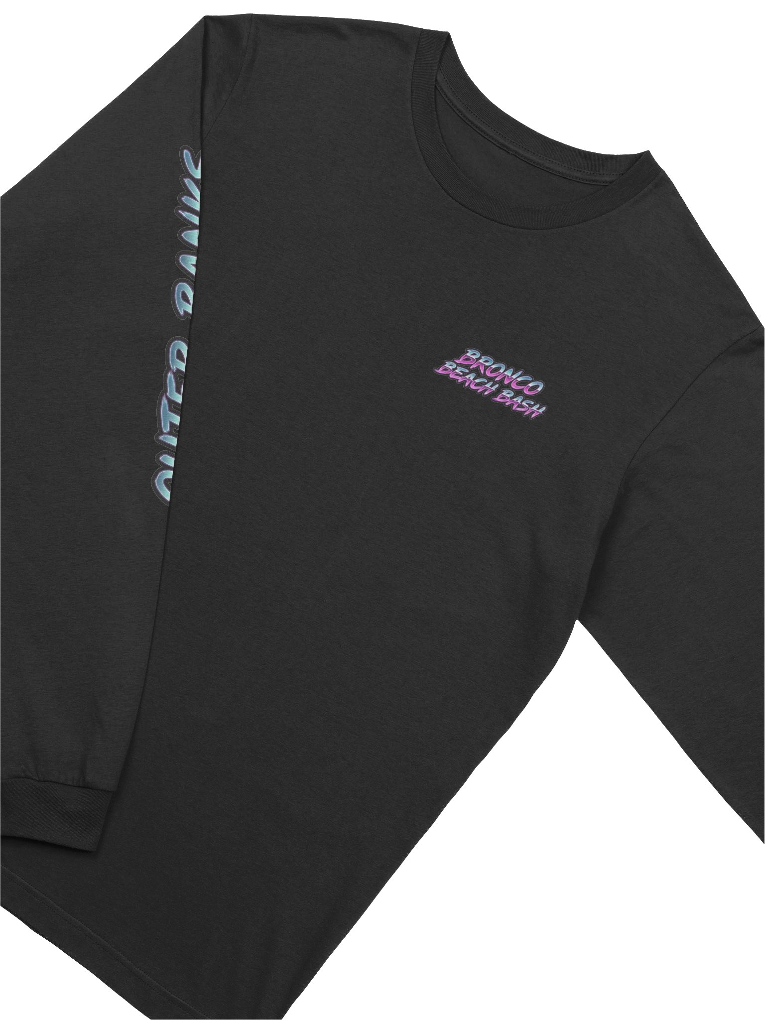 2026 Bronco Beach Bash OBX / Destination Bigfoot Bronco Collab Long Sleeve Bella+Canvas Supersoft T-Shirt (Multiple Colors Available) product image (5)