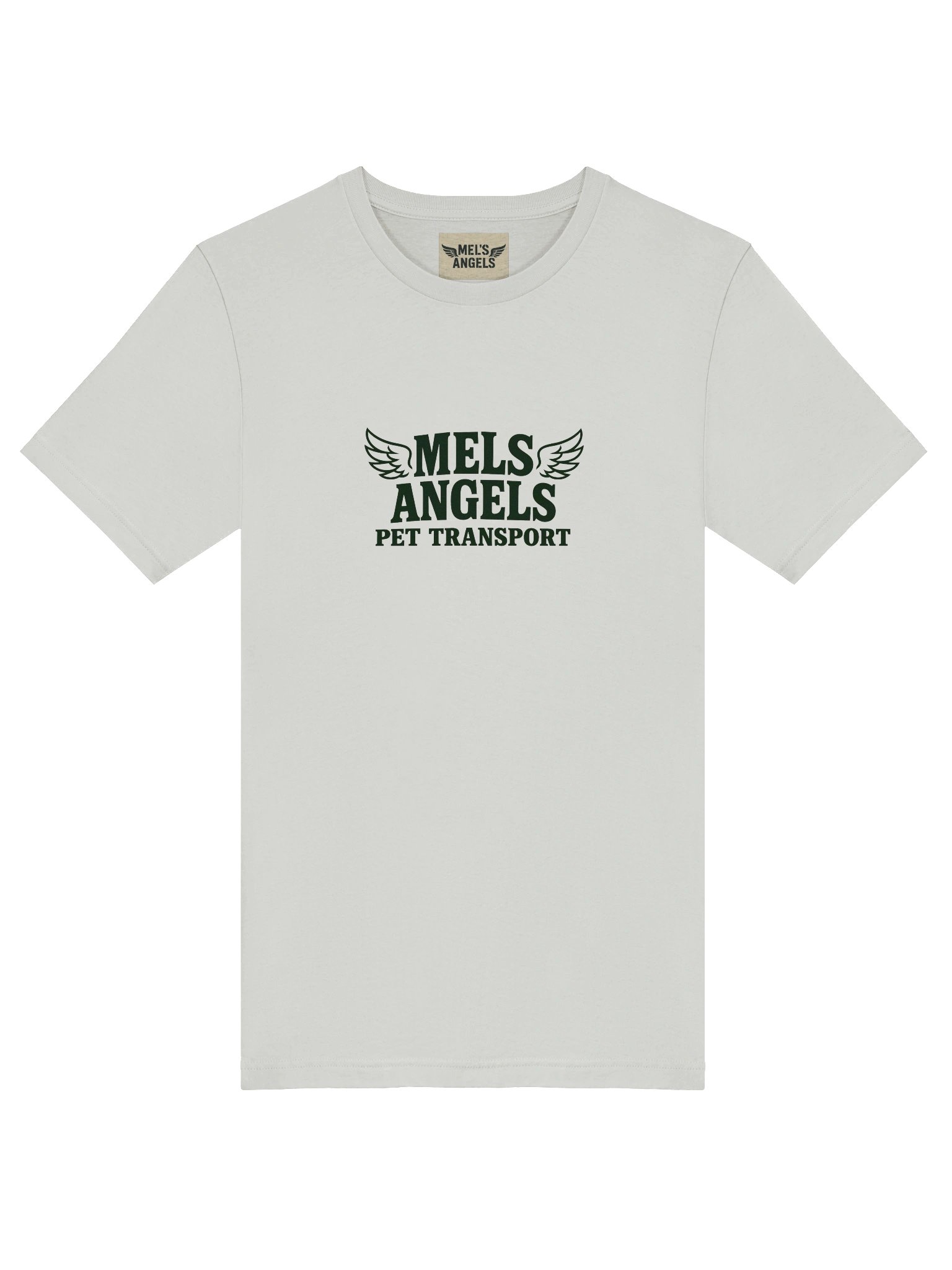 Mel’s Angels Pet Transport — Classic Crew Tee product image (4)