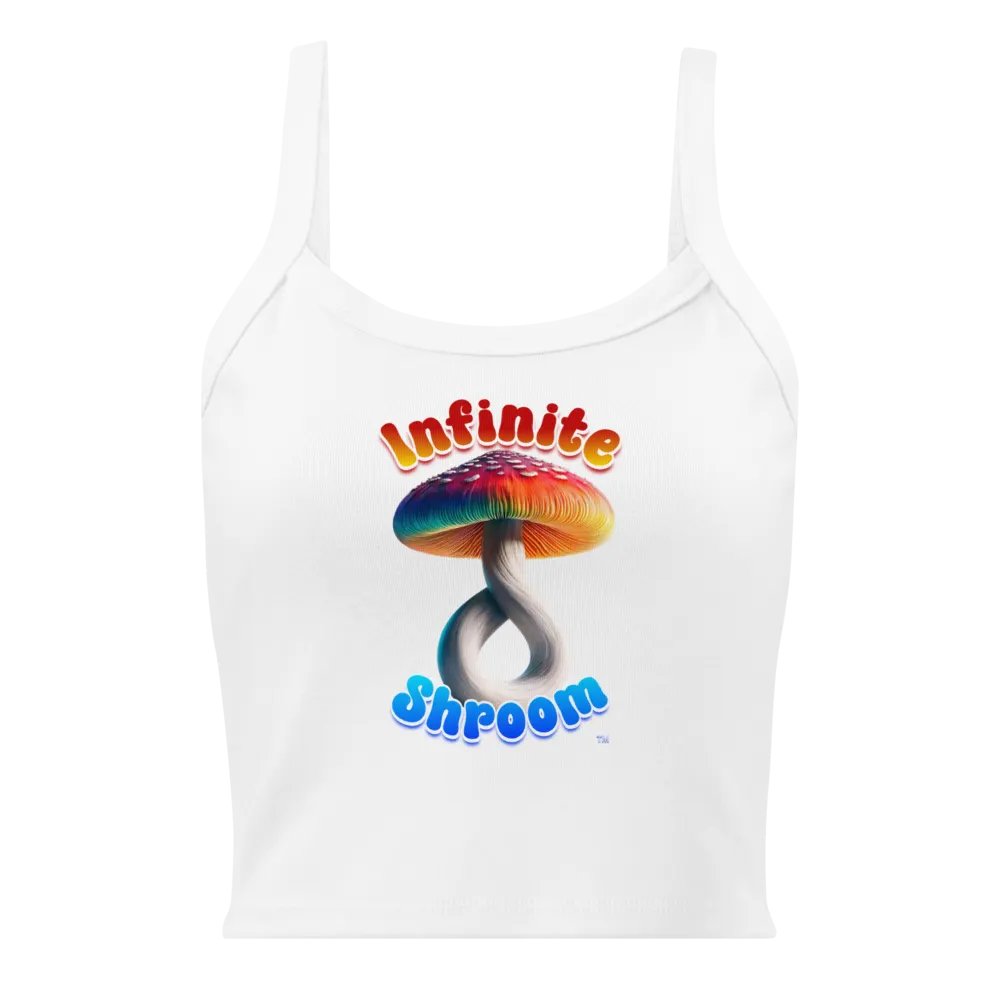 INFINITE SHROOM WOMEN'S MICRO-RIB TANK TOP product image (21)