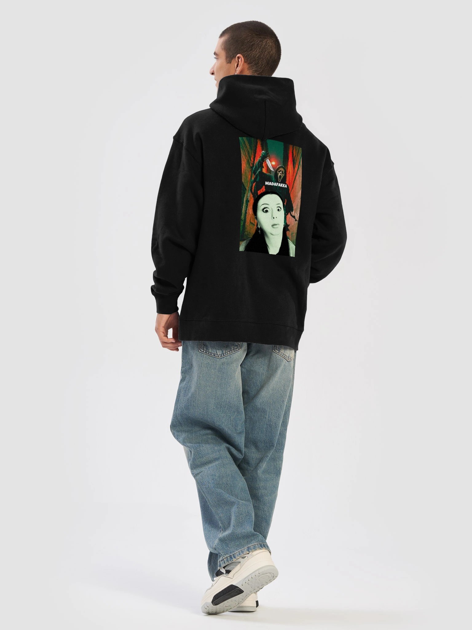 Obushook Slash Back Unisex Hoodie product image (3)