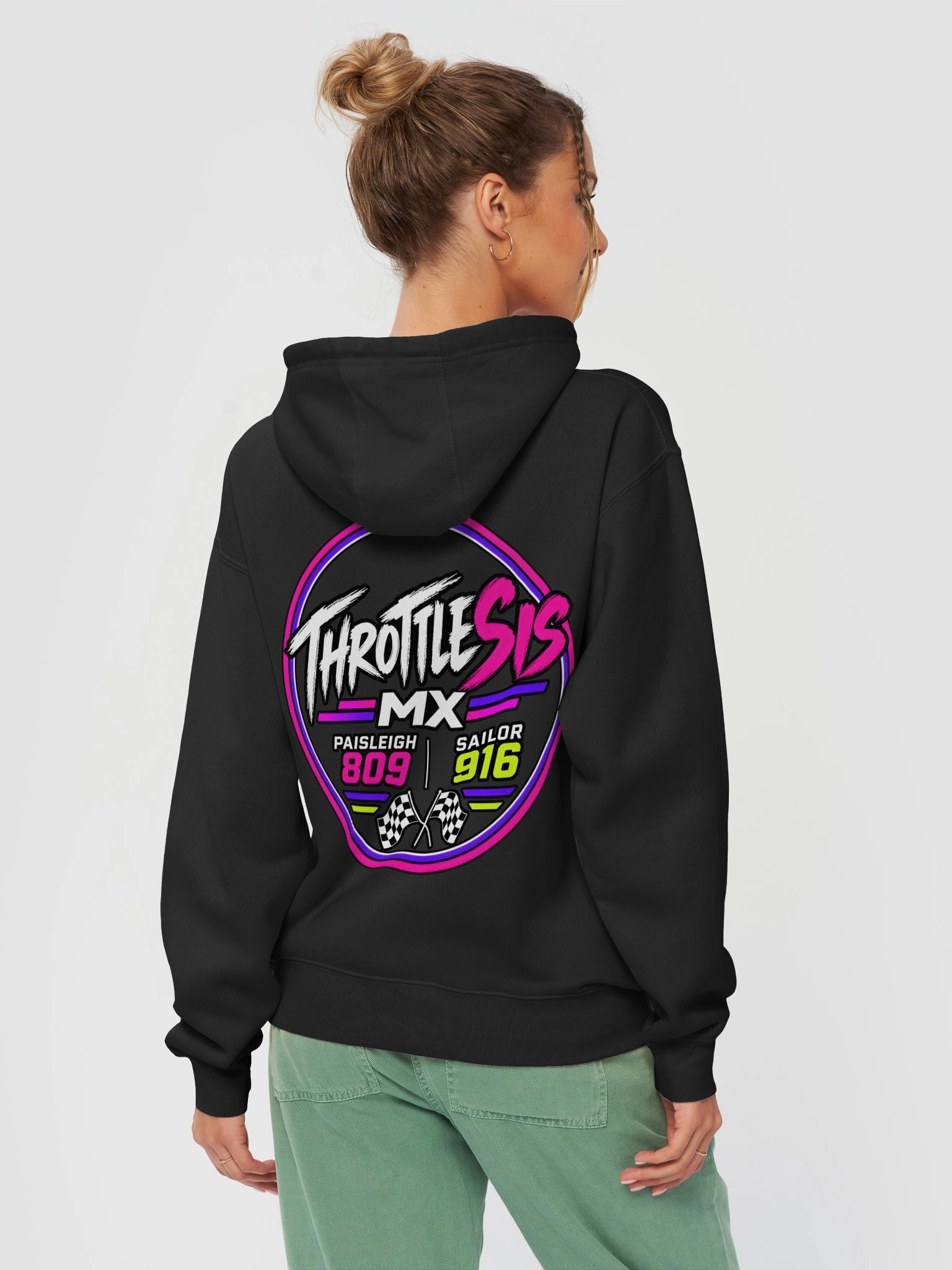 ThrottleSis Logo Hoodie-Adult product image (6)