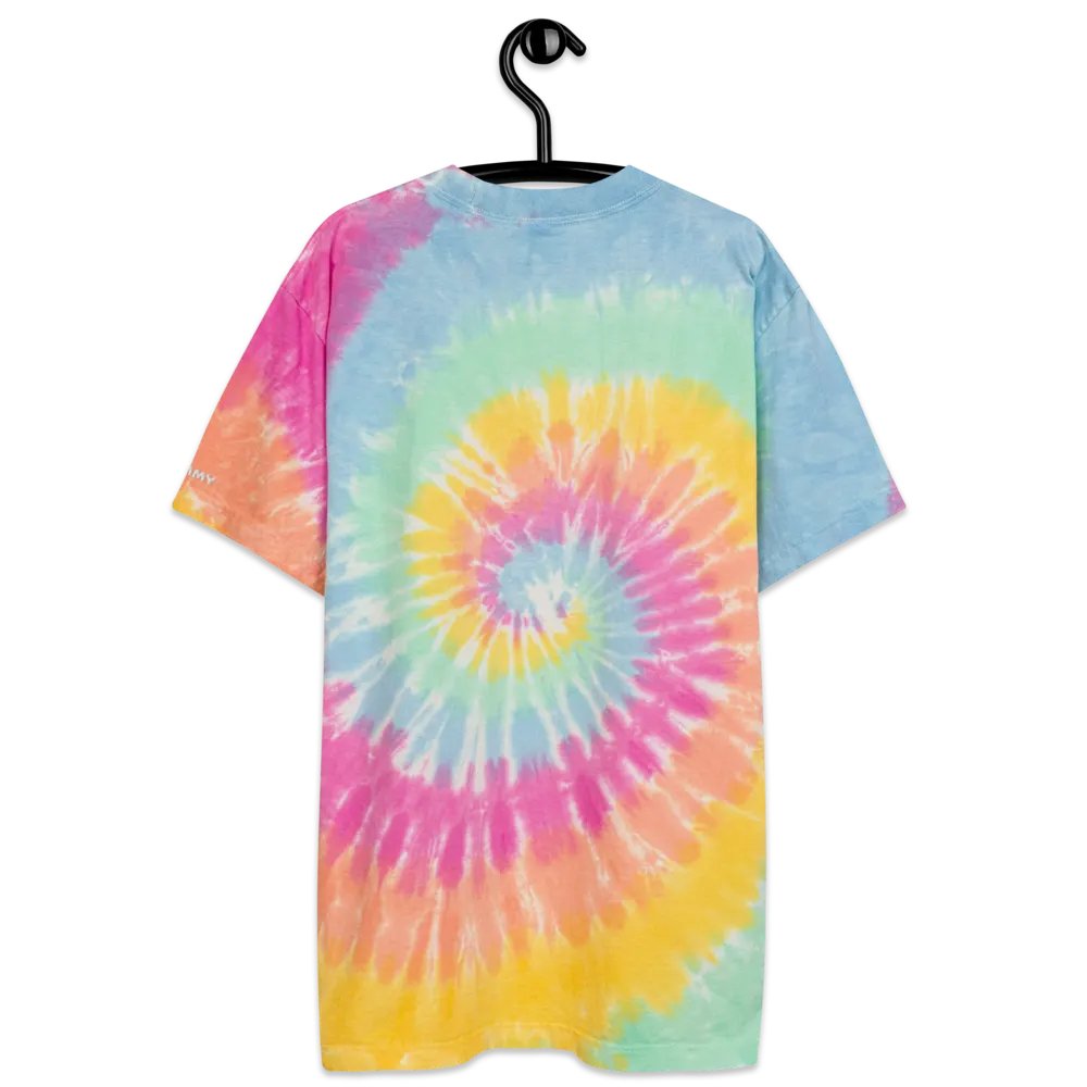 Dummy Pineapple Embroidered Tie-Dye Tee product image (8)