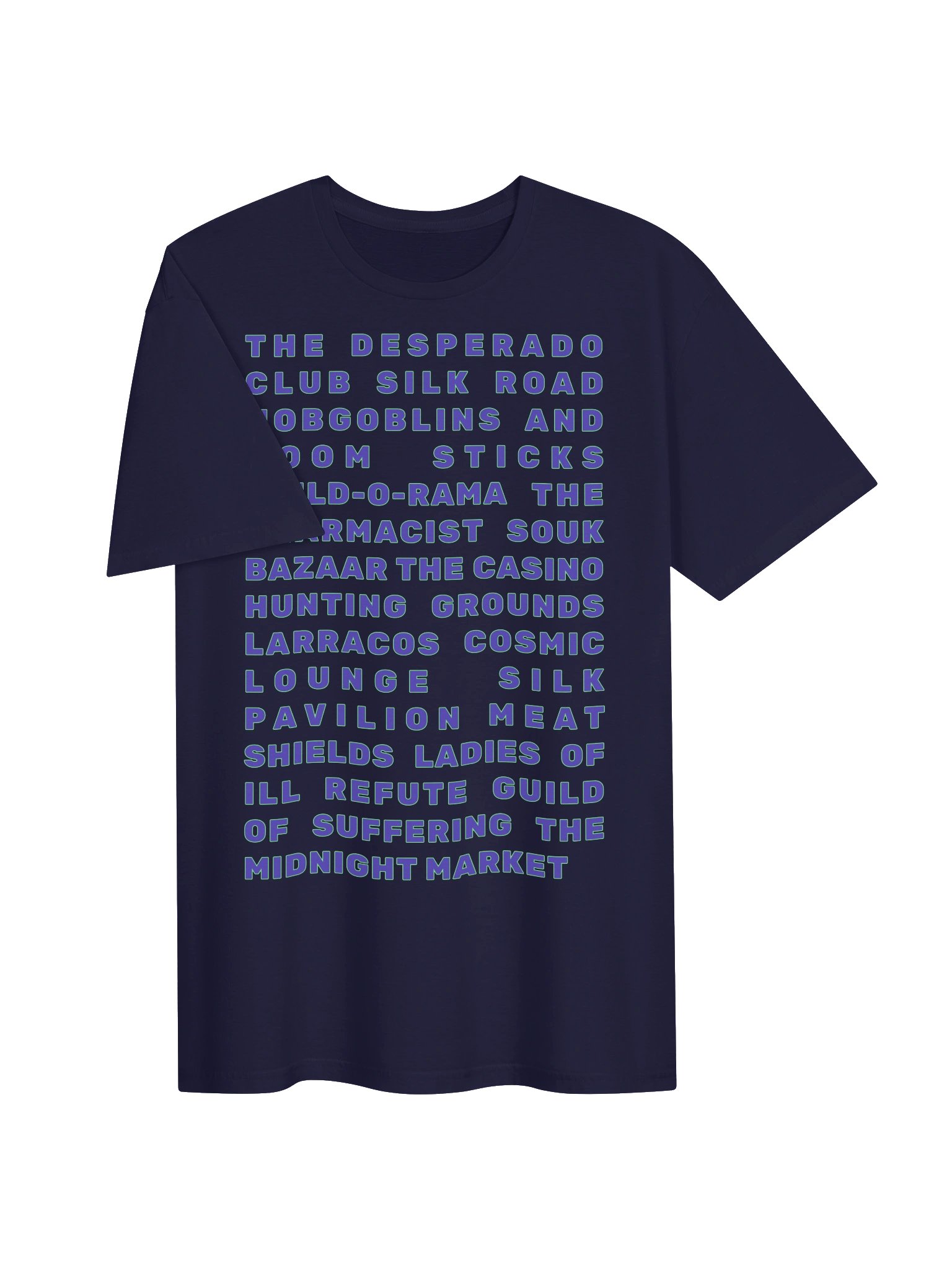 The Desperado Club Directory T-shirt product image (3)