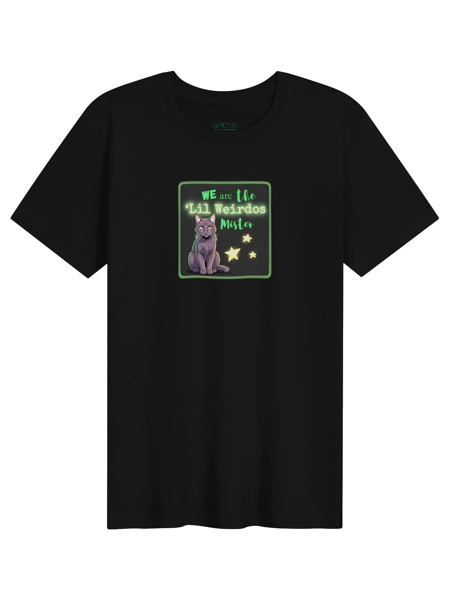 Lil Weirdo Cat Unisex Tee product image (5)