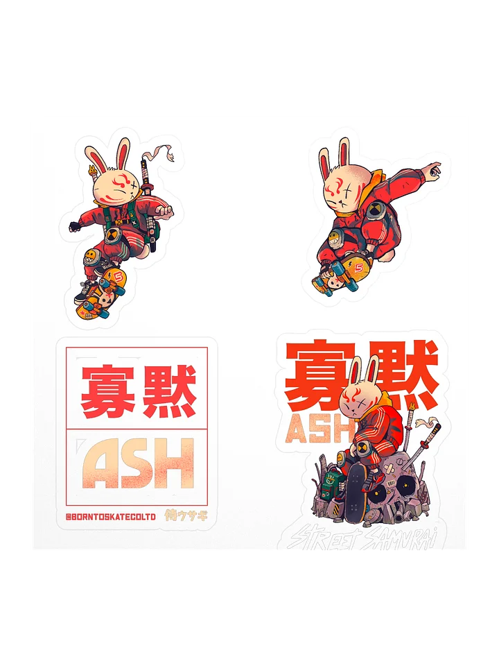 Silent Ash Sticker Sheet product image (1)