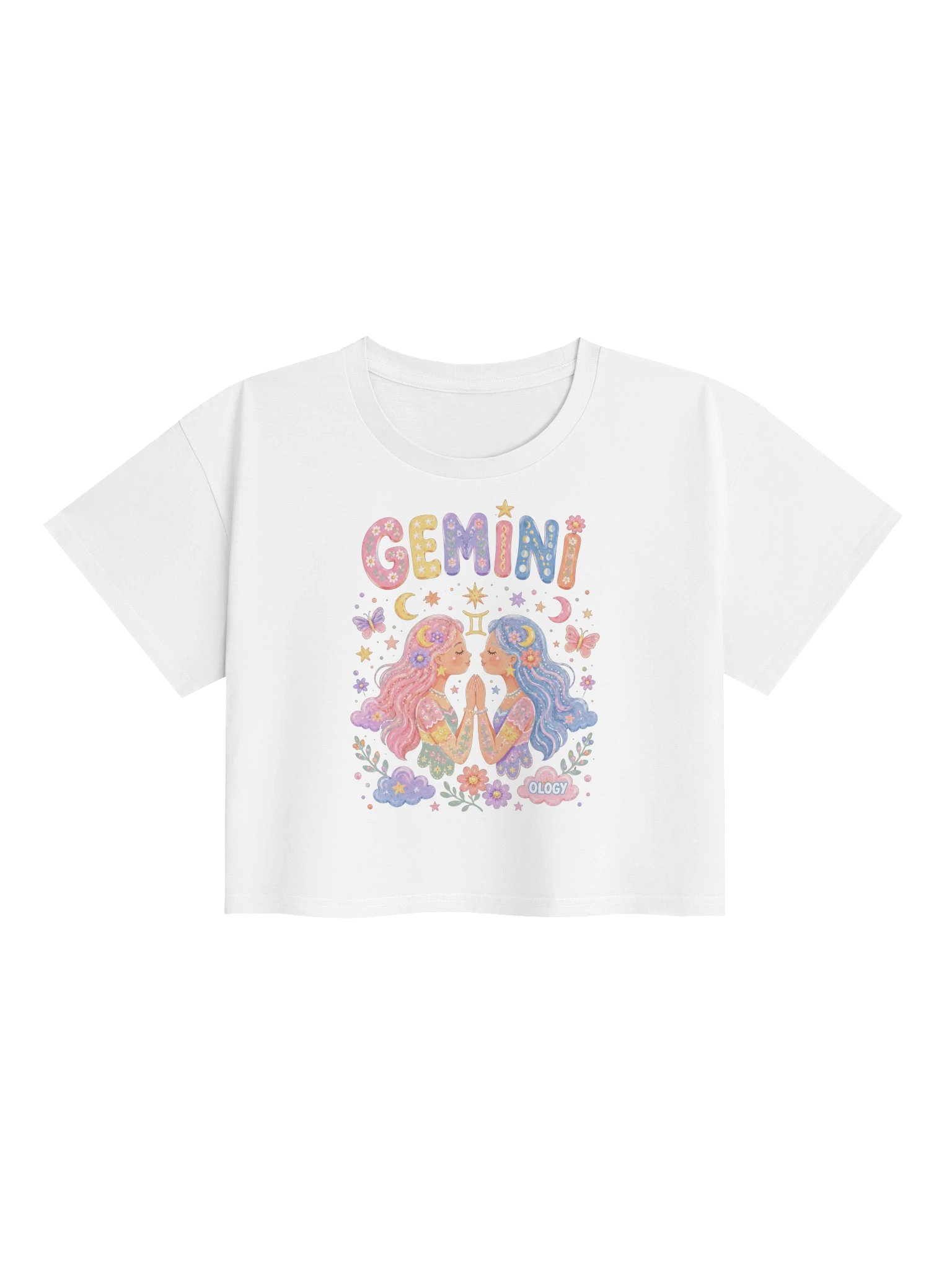 Gemini Astro Pop Crop Top product image (2)